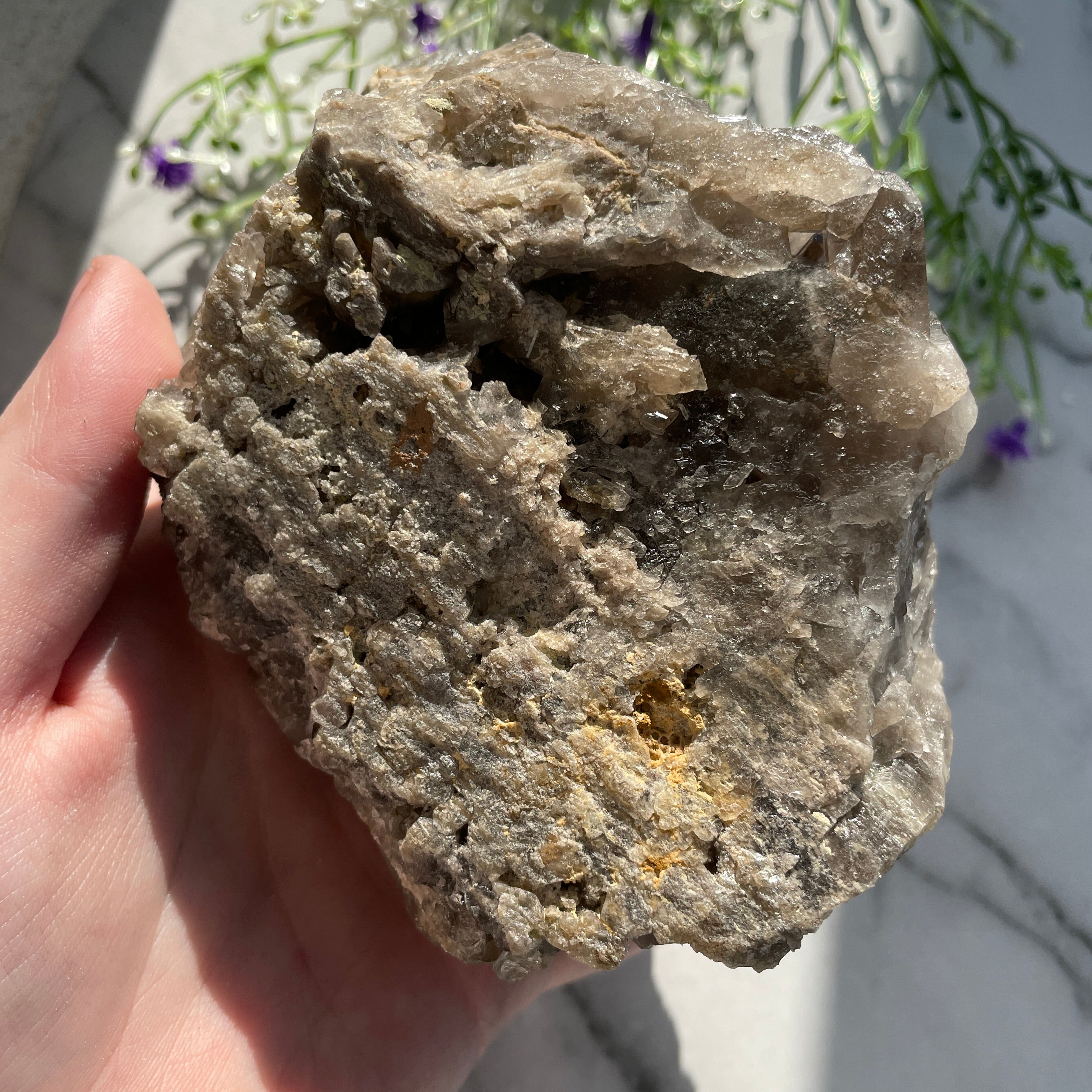 Smokey Quartz Cluster - 42