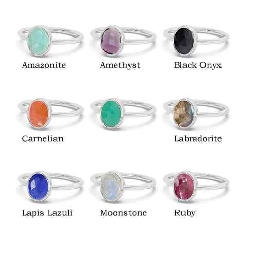 Silver Gemstone Jewellery