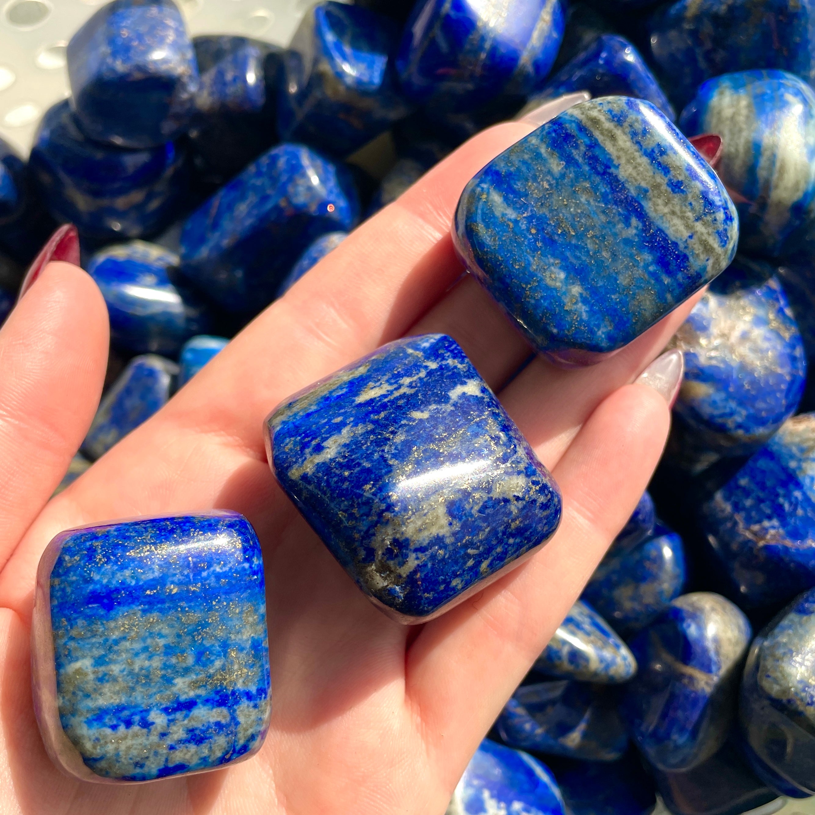 Lapis Lazuli - XLarge - Tumbled 500g (10pc)