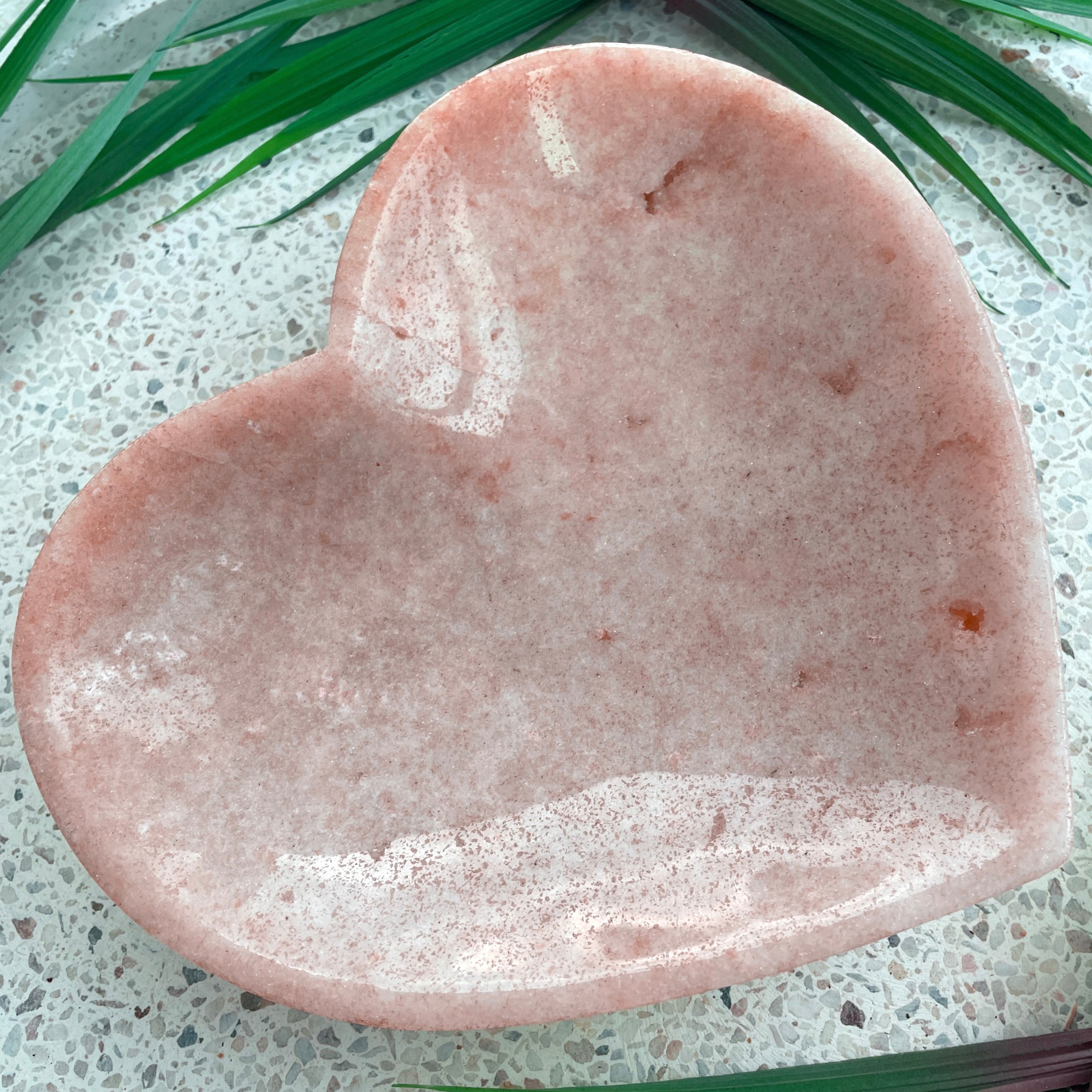 Pink Amethyst Heart Bowl - P23