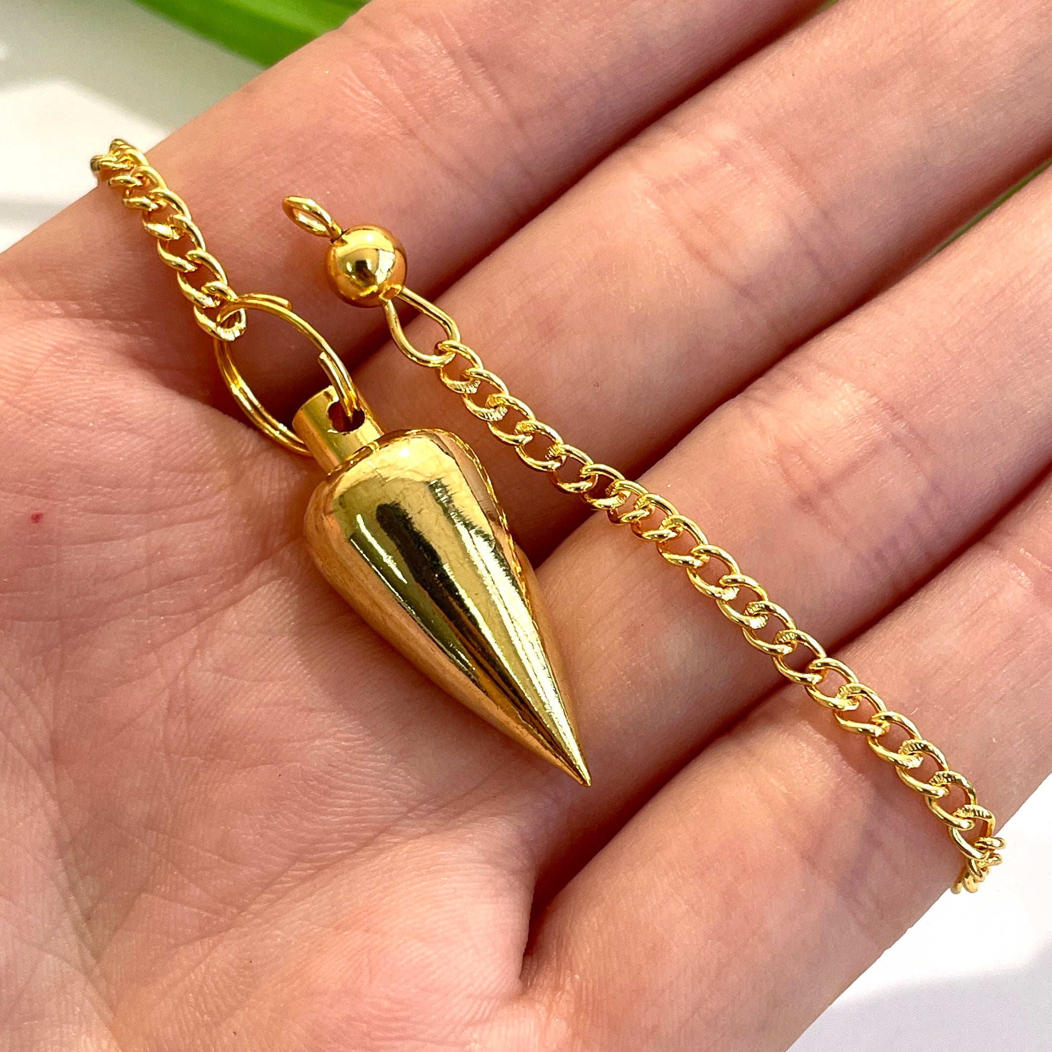 Classic Point Pendulum - Gold Metal