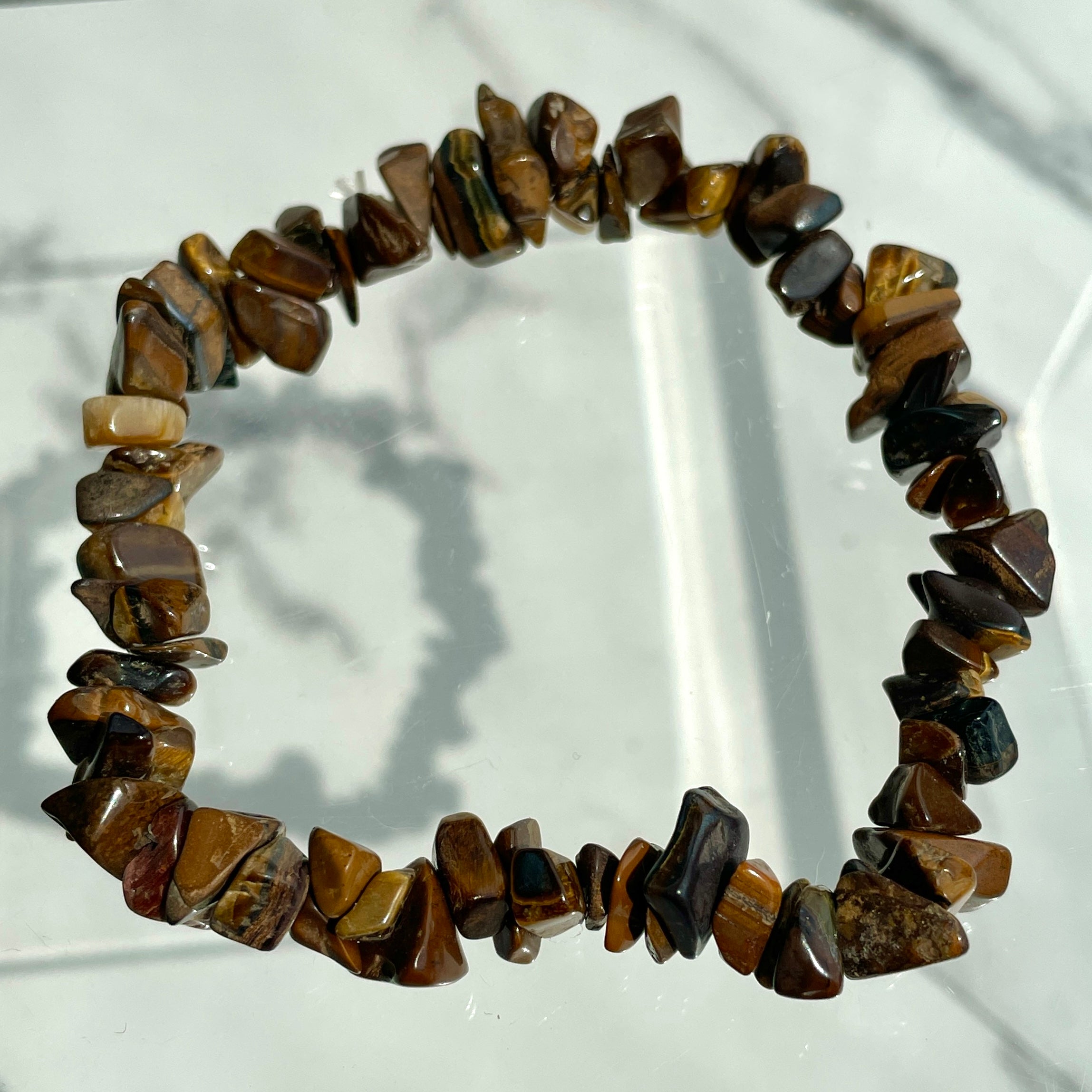 Tiger’s Eye Chip Bracelet (IN)