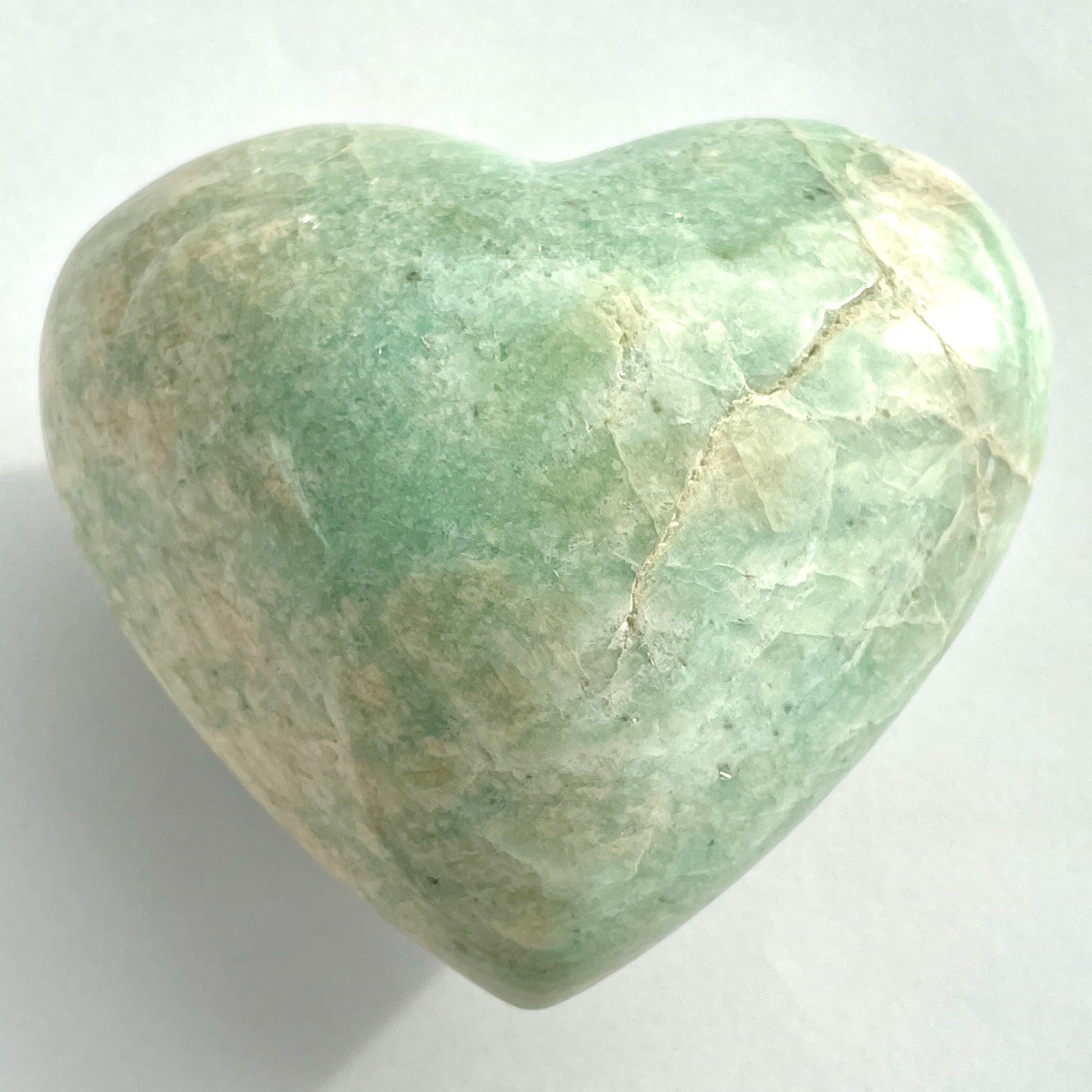 Amazonite Heart 7cm