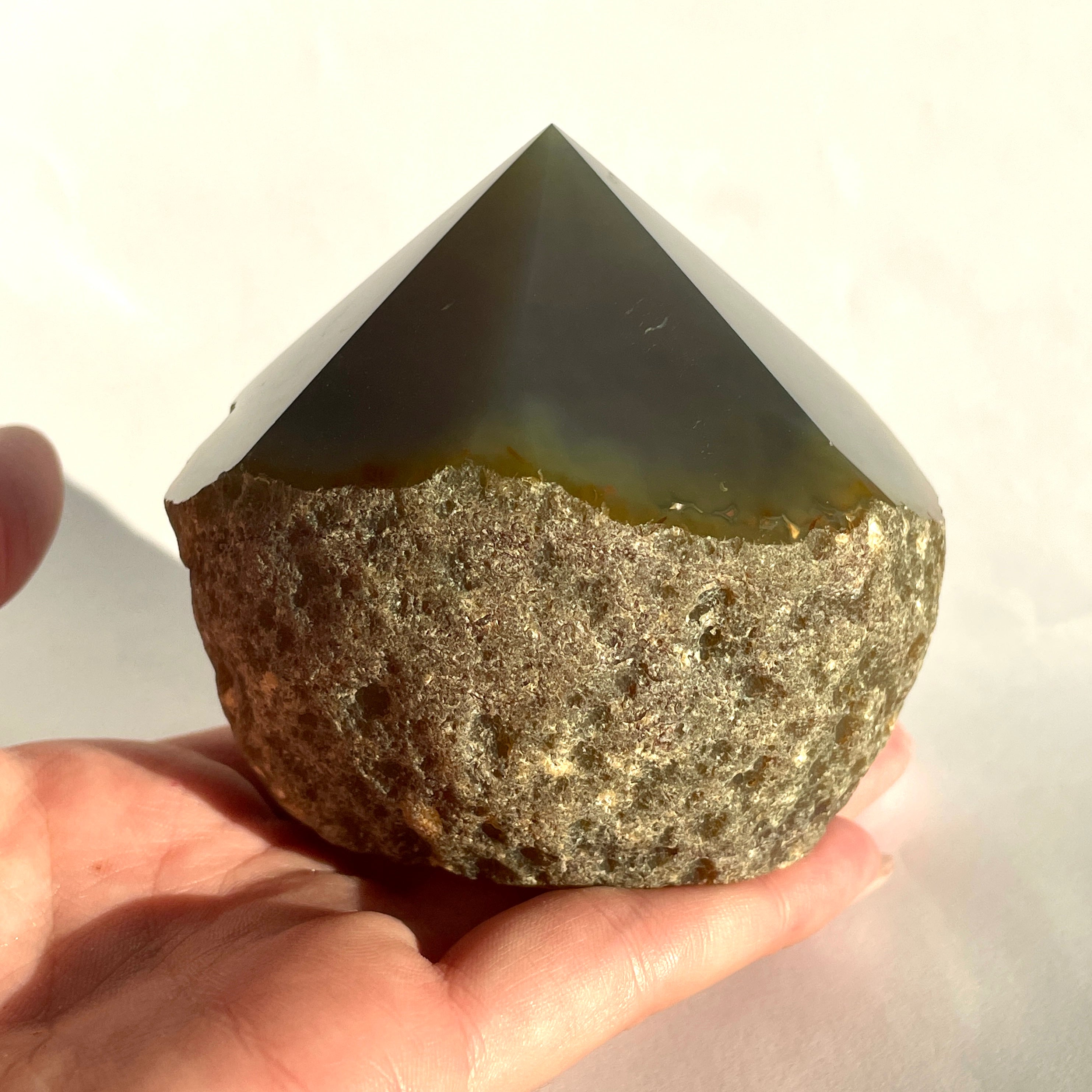 Polished Agate Point - 12