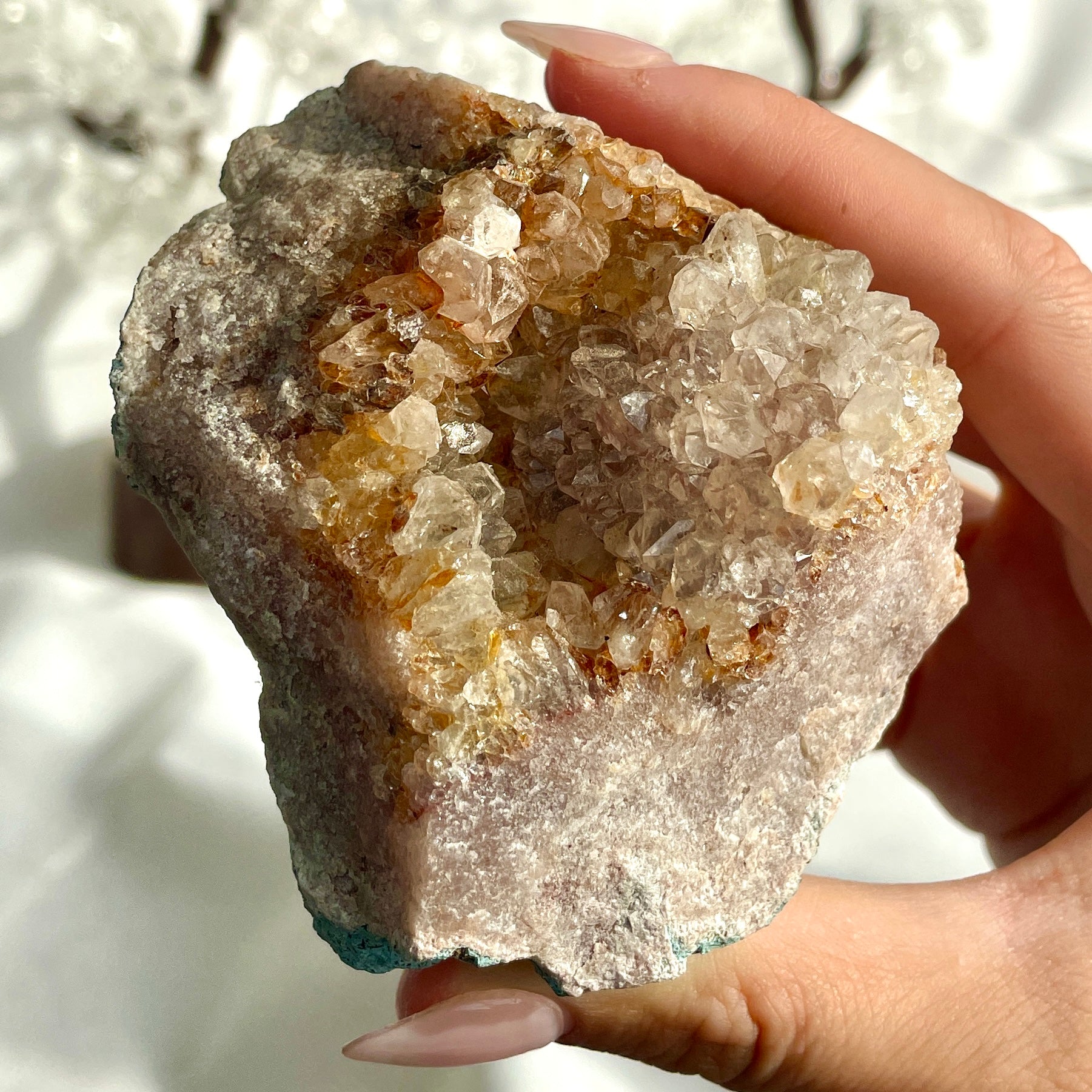 Pink Amethyst Cluster - 31