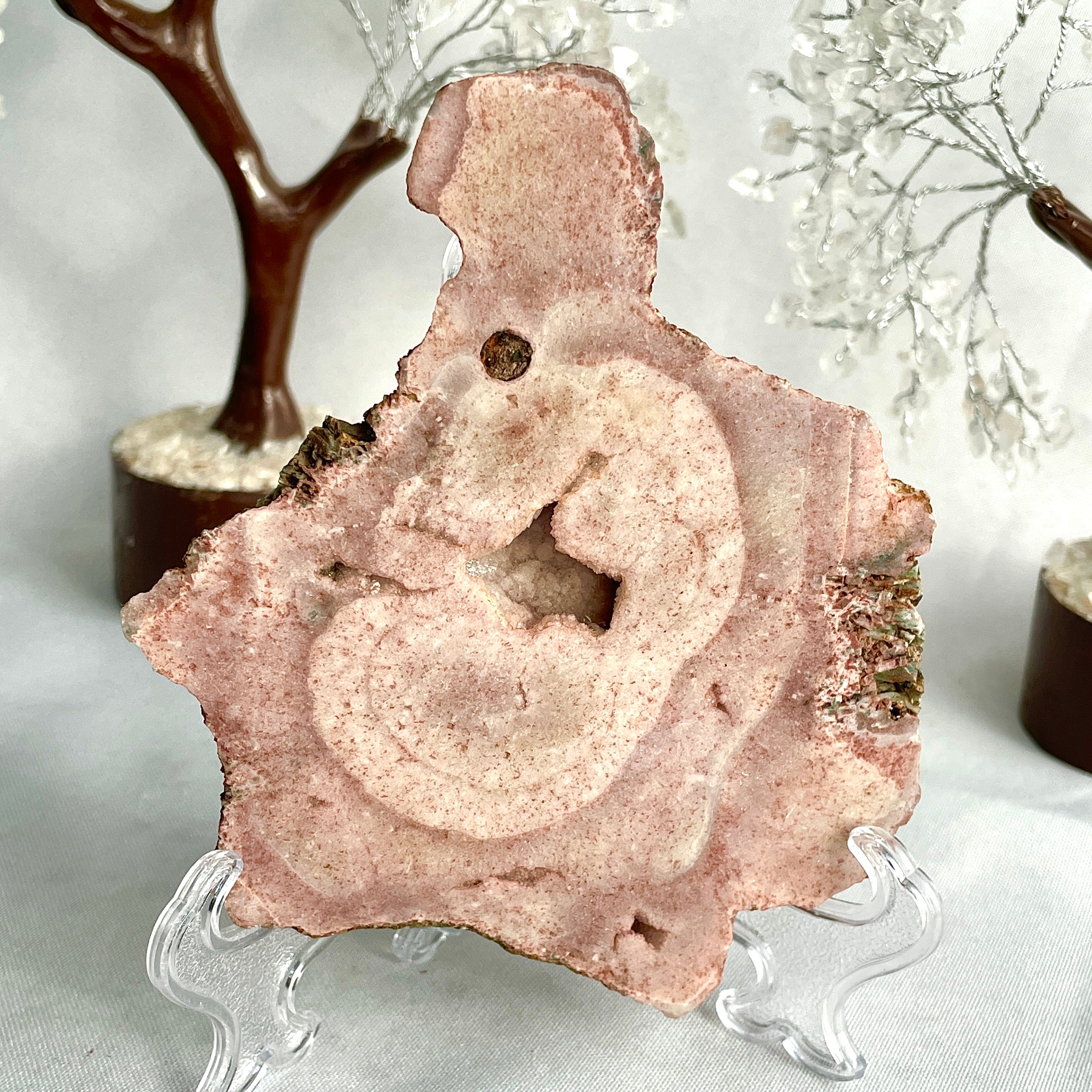 Pink Amethyst Slice - 35