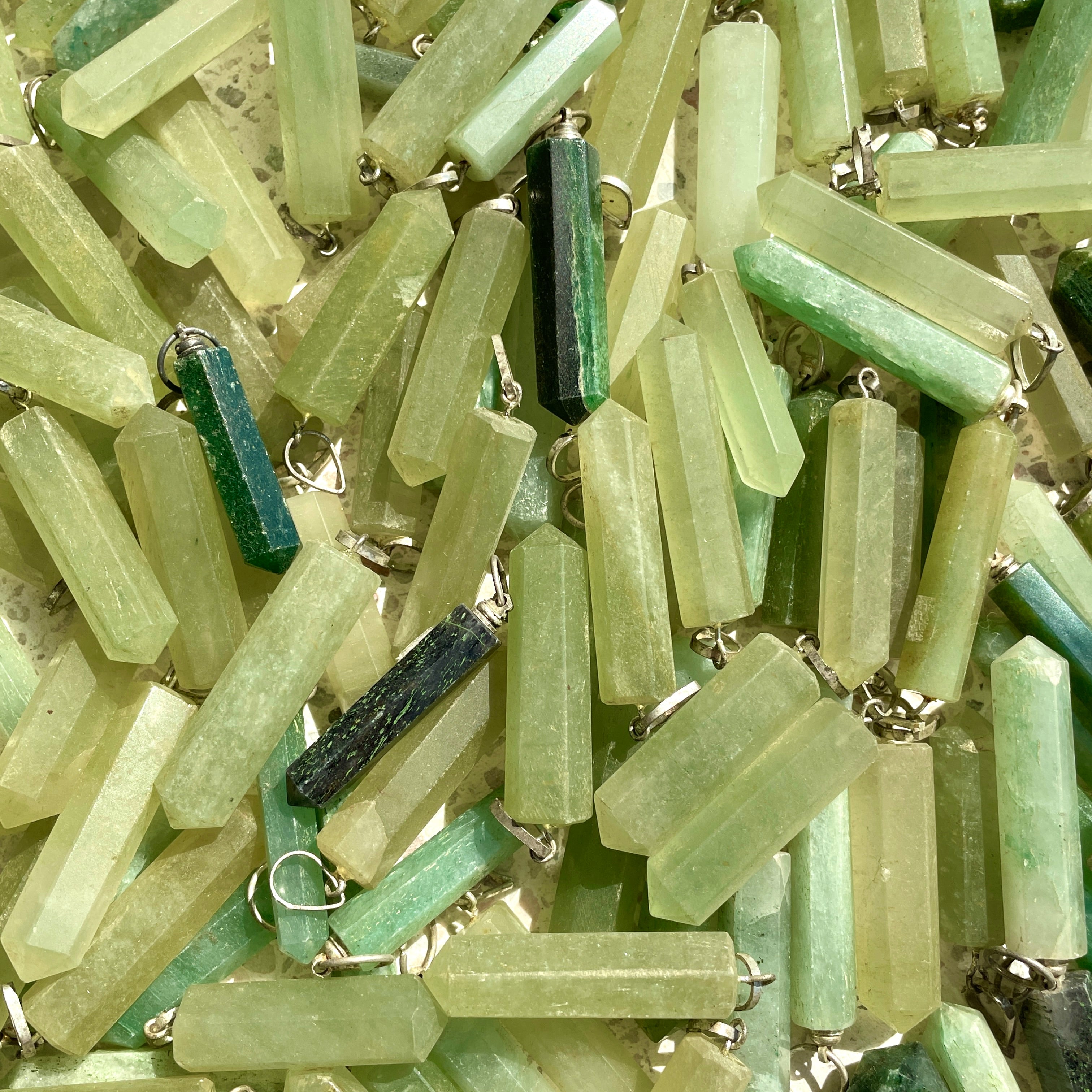 Green Aventurine Point Pendant