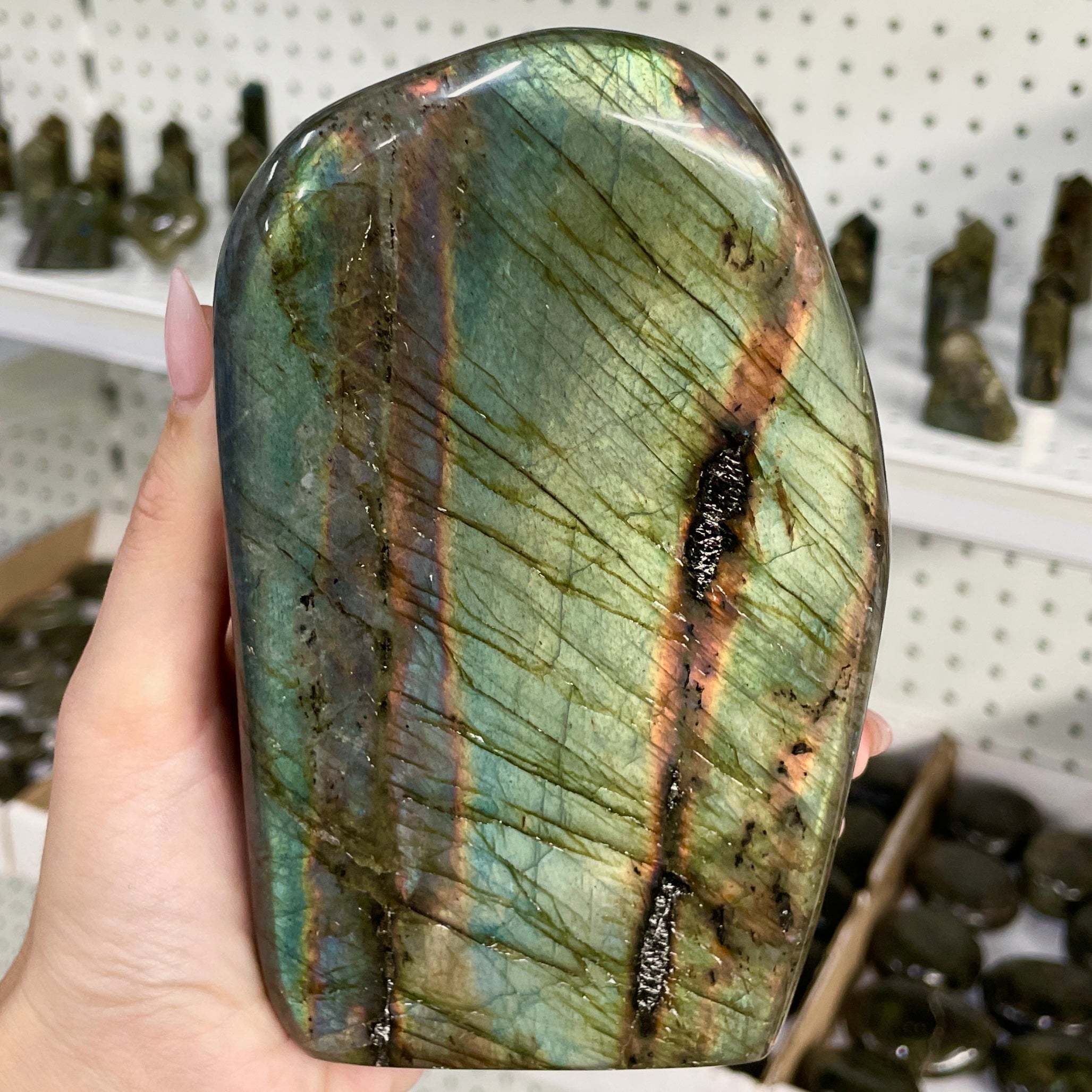Labradorite Freeform - 15cm - 07