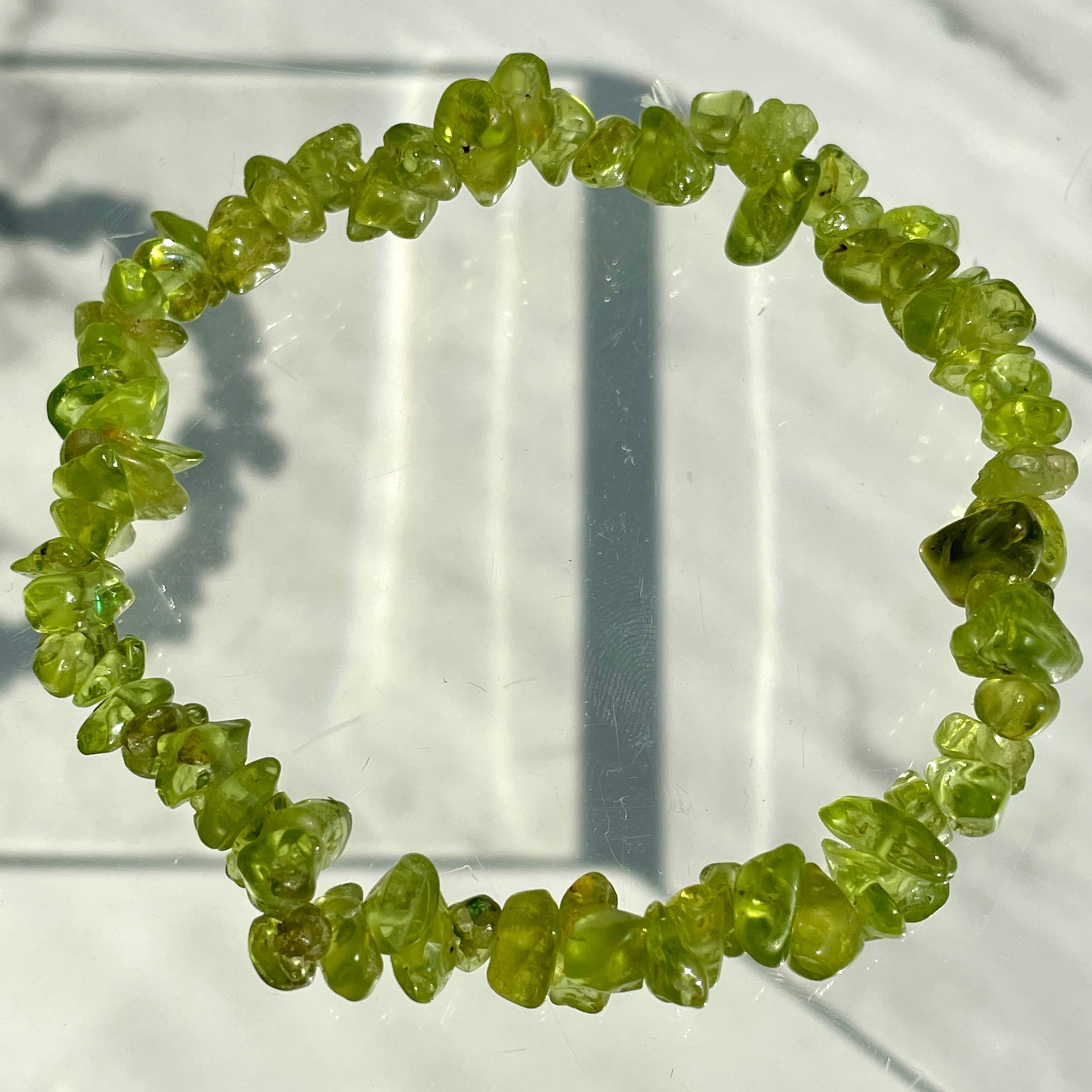 Peridot - Chip Bracelet (IN)