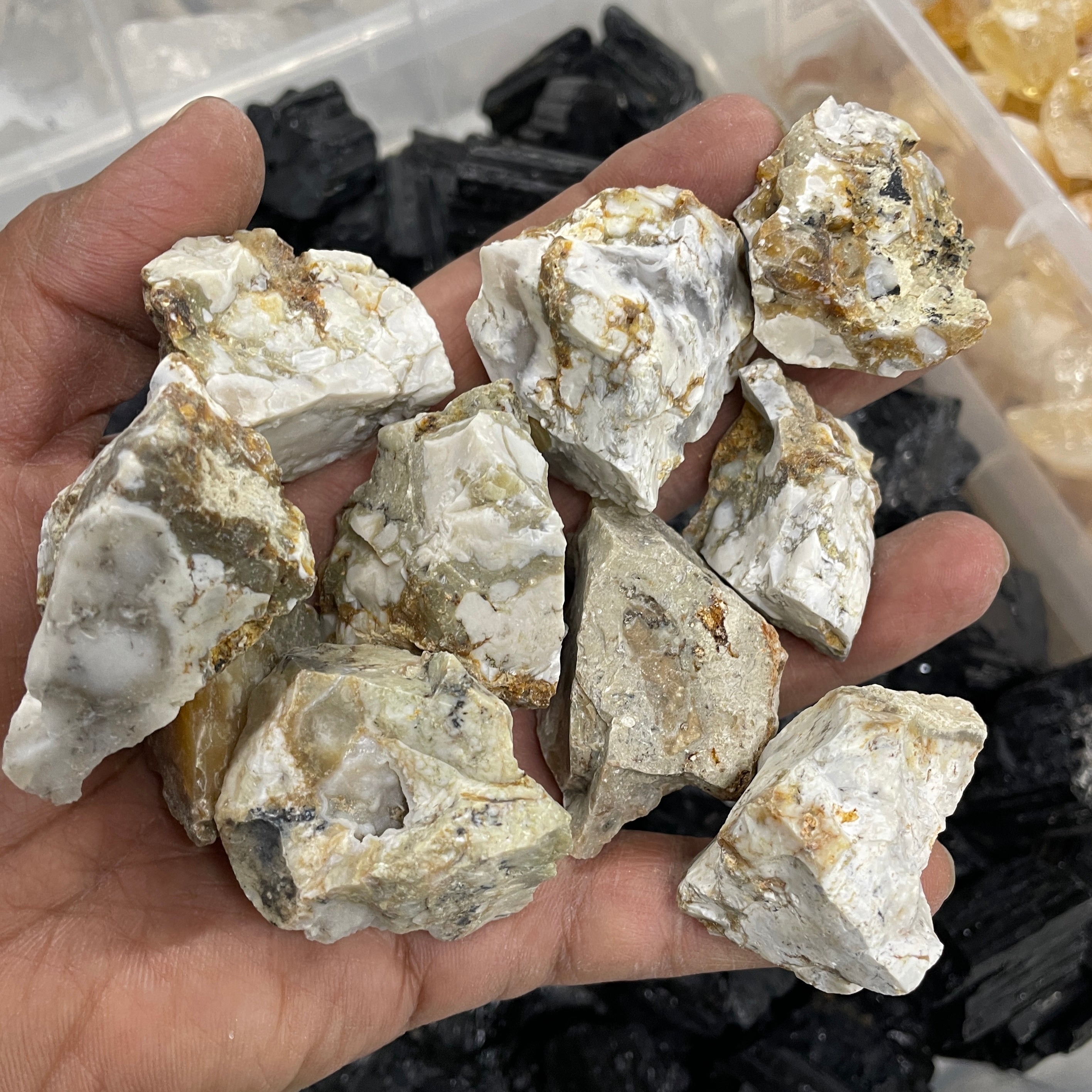 Crazy Lace Agate-Rough-10pc