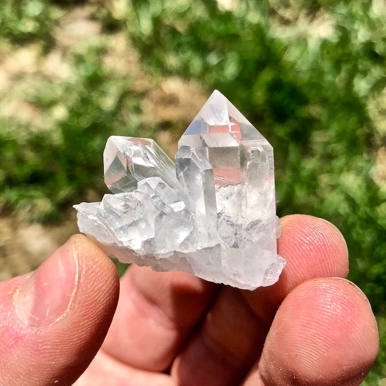 Clear Qtz Cluster-1pc - 3-5cm