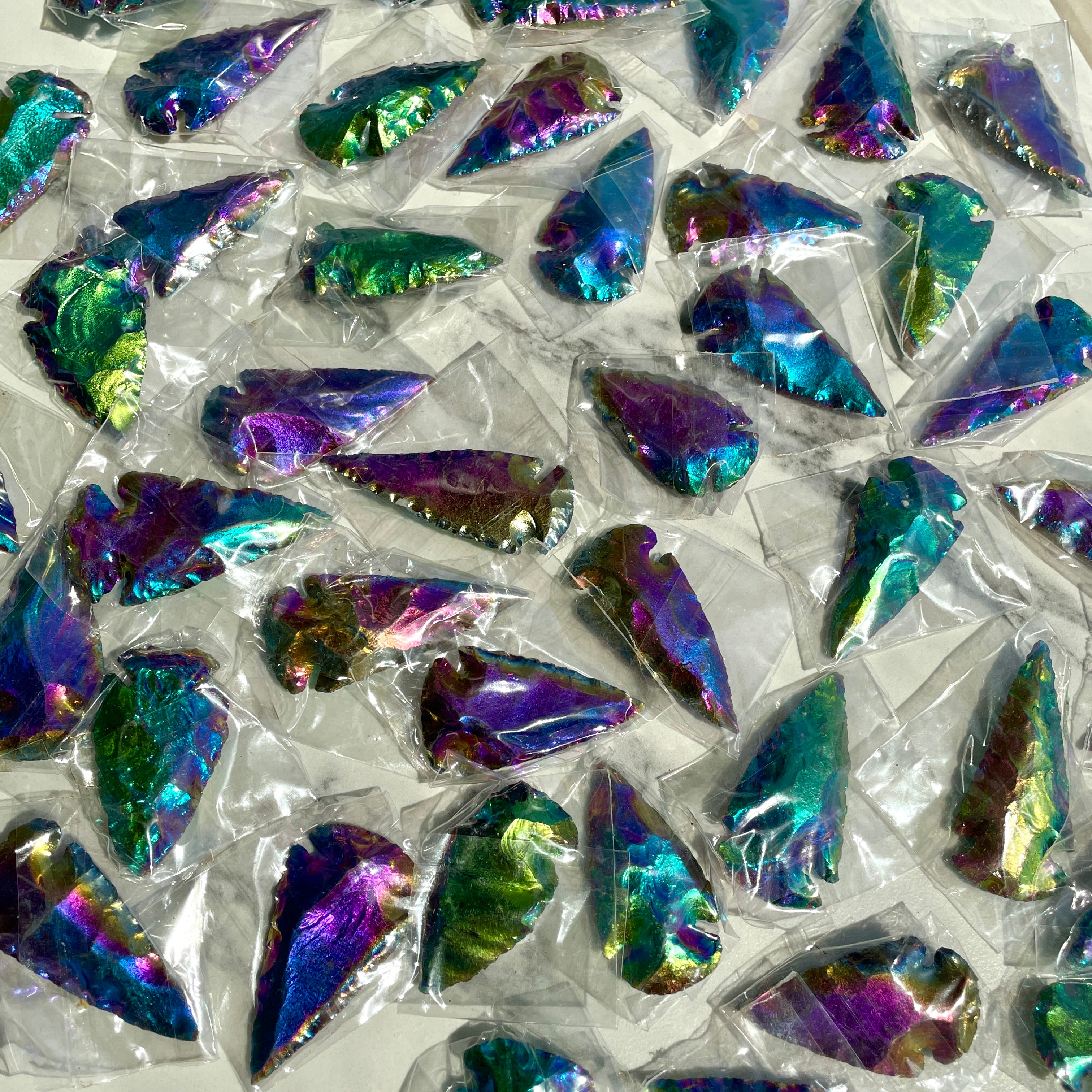 Titanium Aura - Arrowhead 5cm