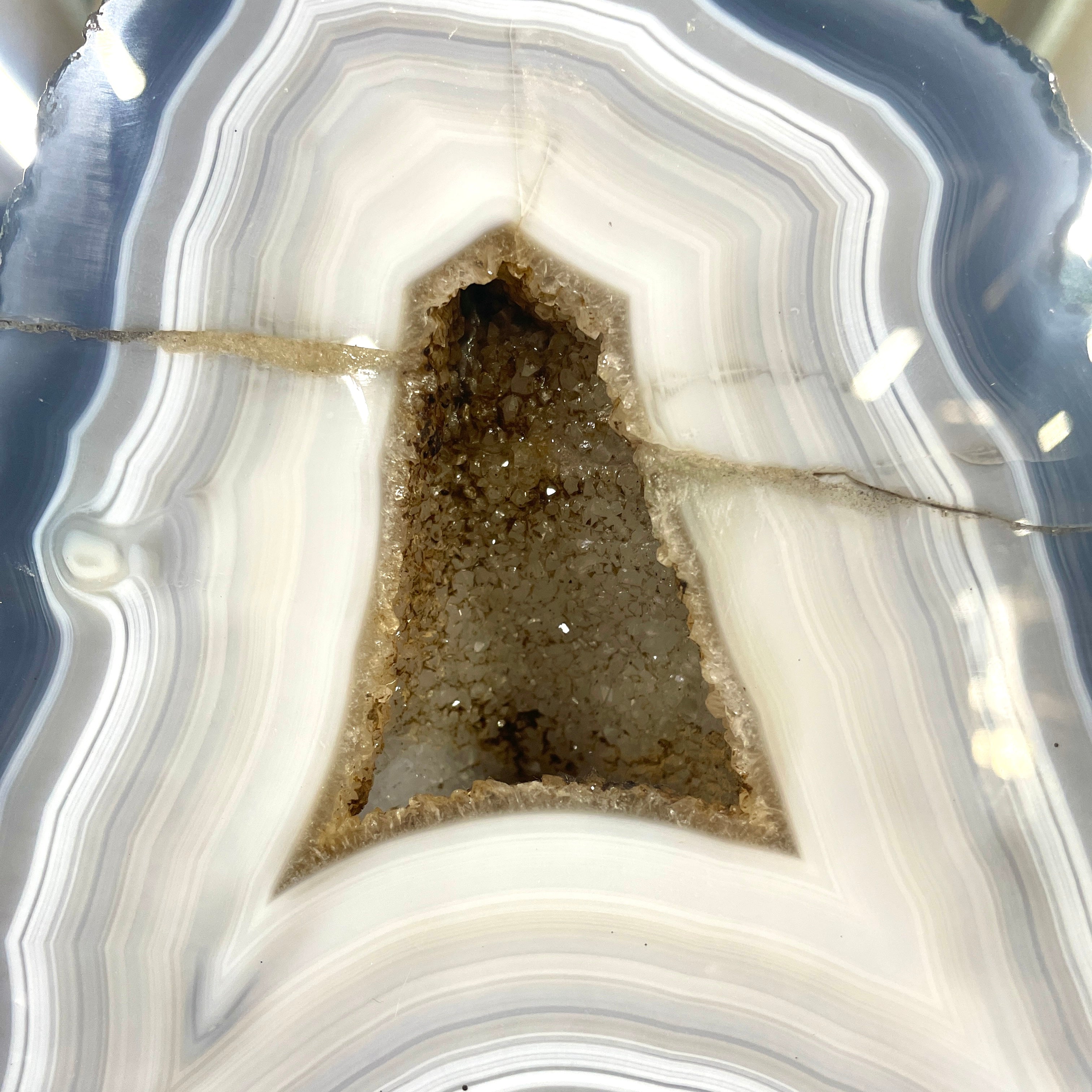 Amethyst Druzy & Agate Cave - 92