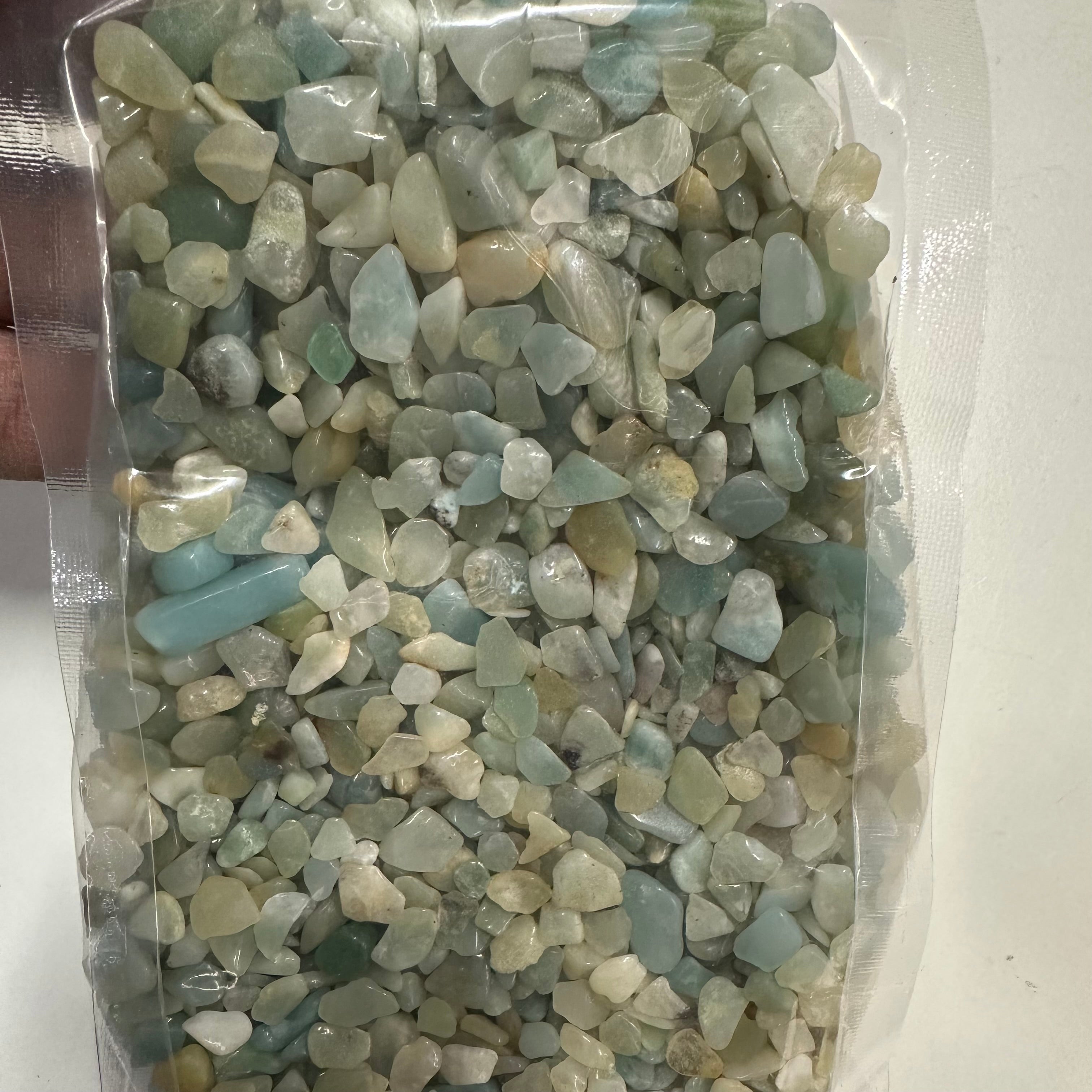 Amazonite Chips - 500gm