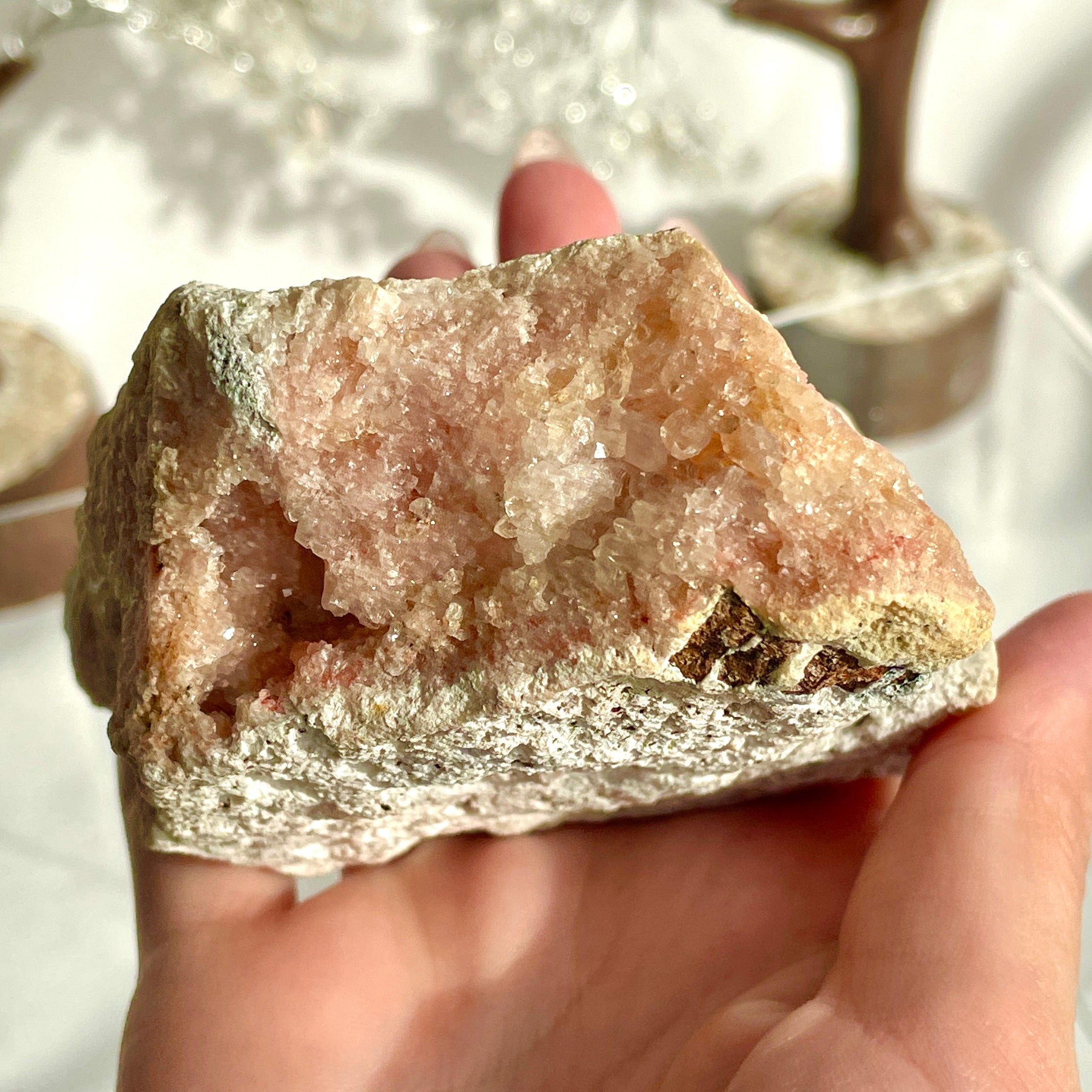 Pink Amethyst Cluster - 33
