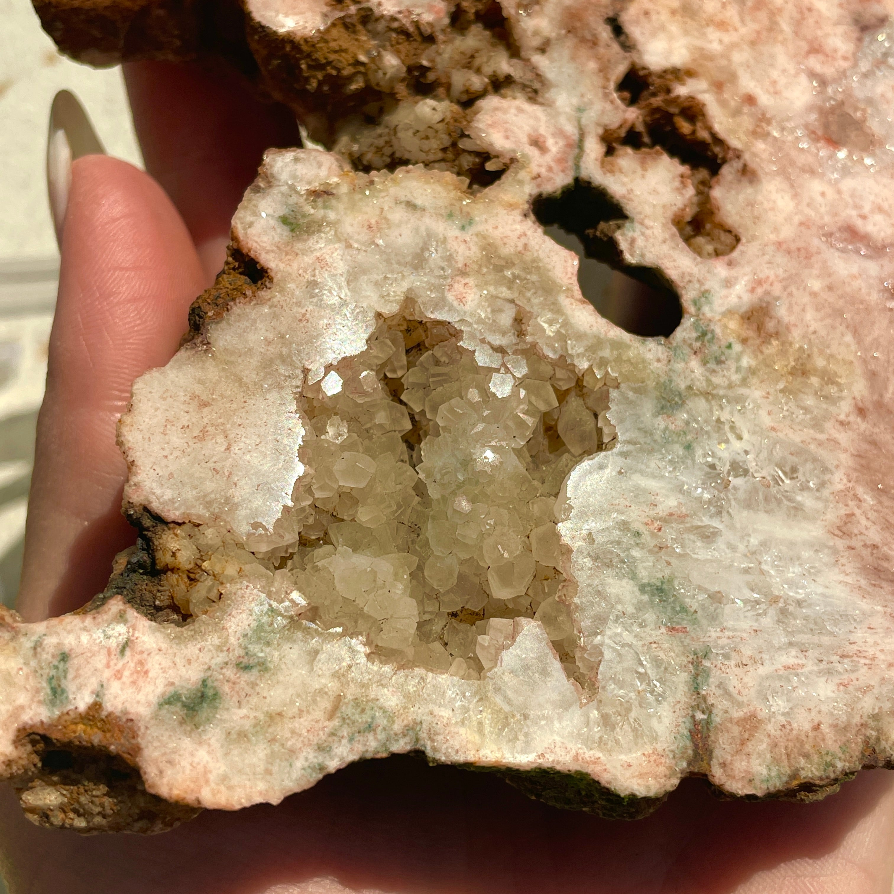 Pink Amethyst Slice - 40