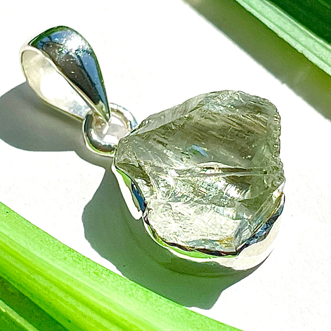 Herkimer Diamond St.Silver Pendant - SP188