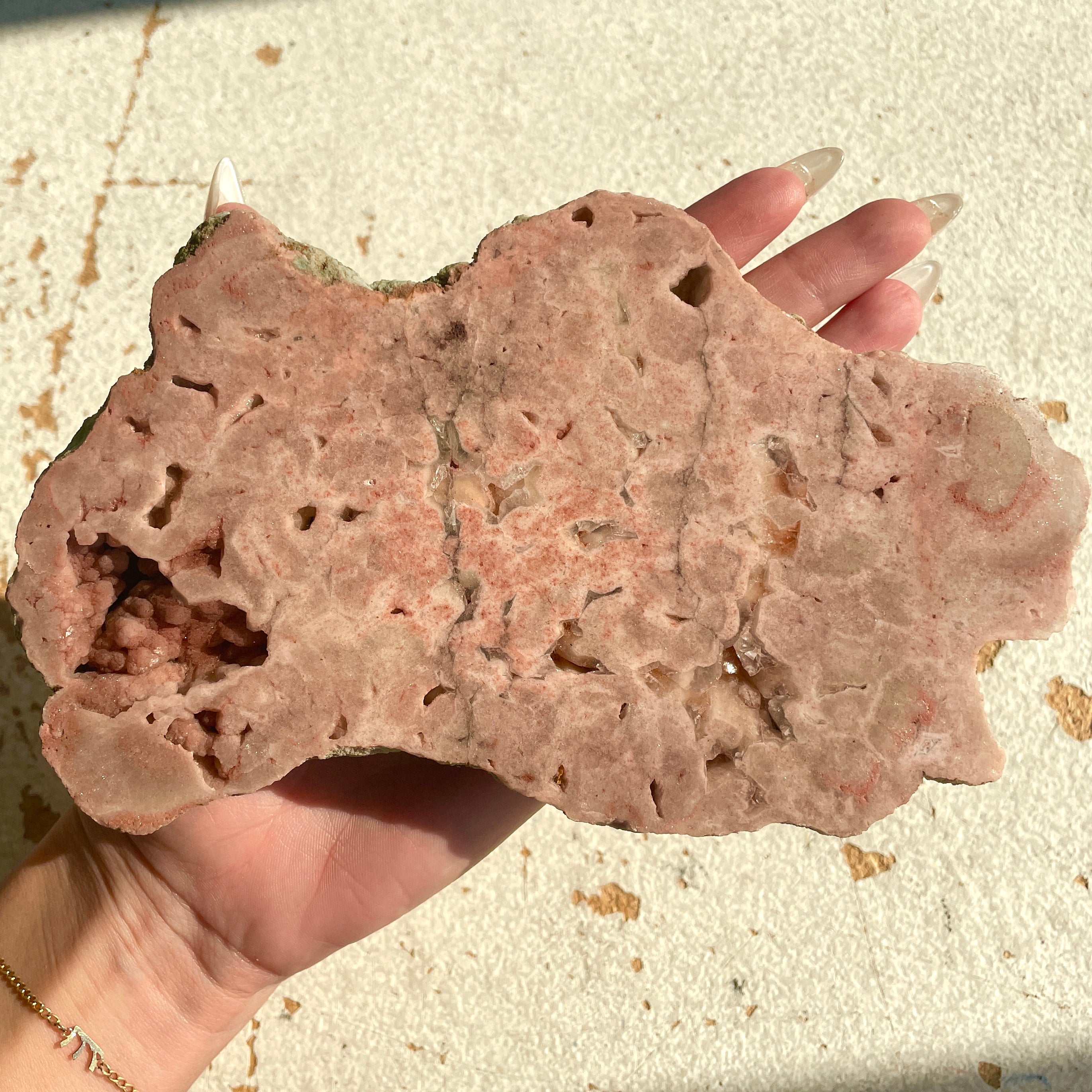 Pink Amethyst Slice - 39