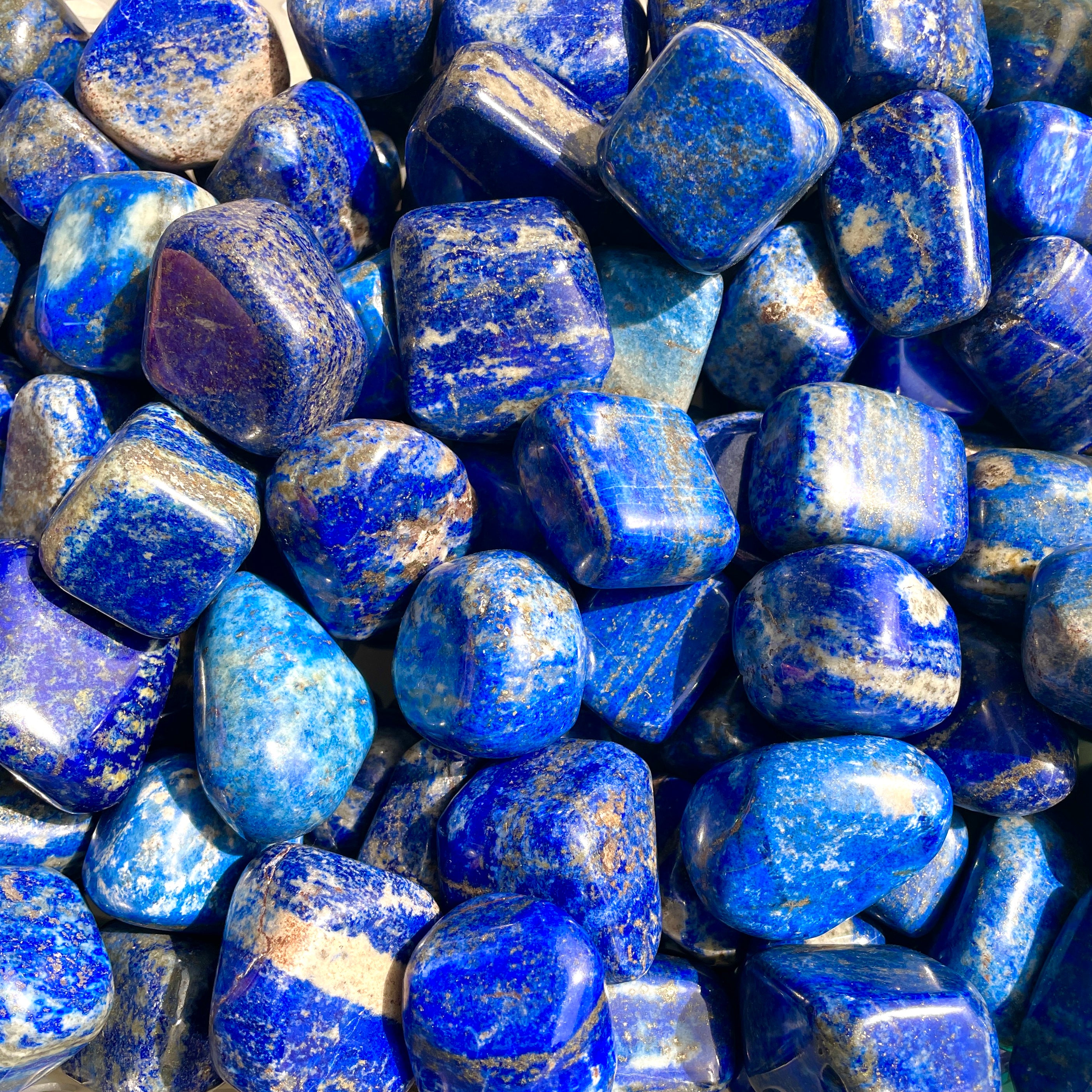 Lapis Lazuli - XLarge - Tumbled 500g (10pc)