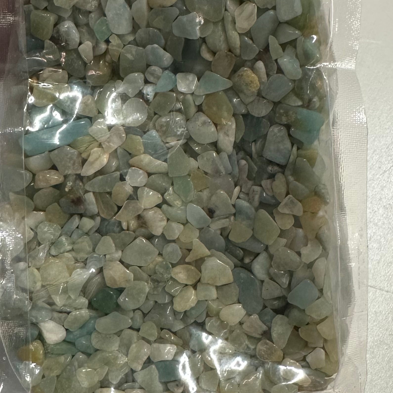 Amazonite Chips - 500gm