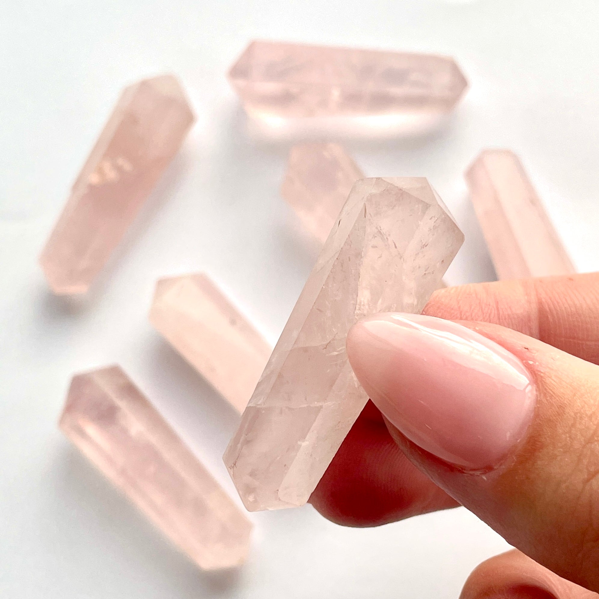 Rose Quartz DT Wand Mini