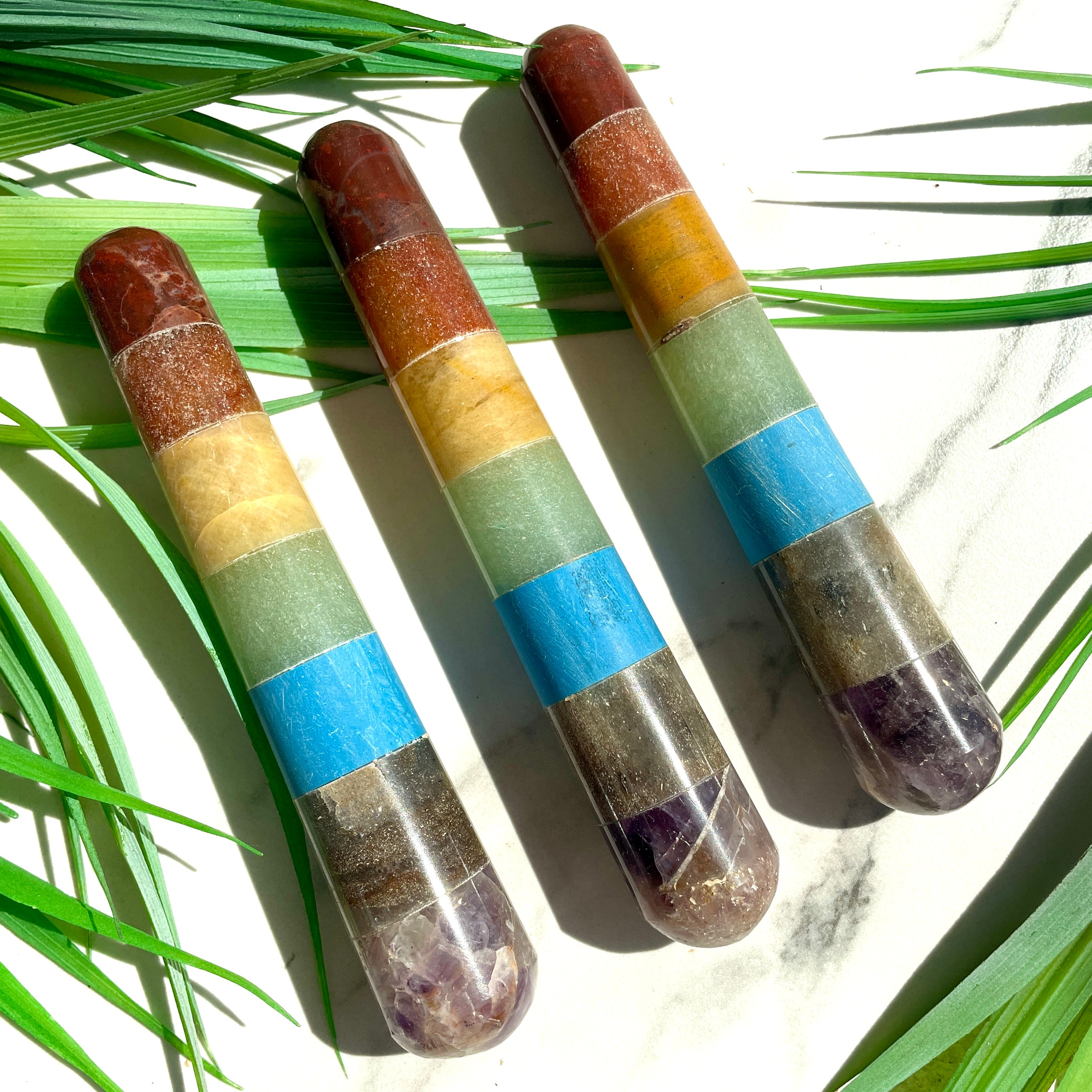 7 Chakra Energy Wand (13cm)