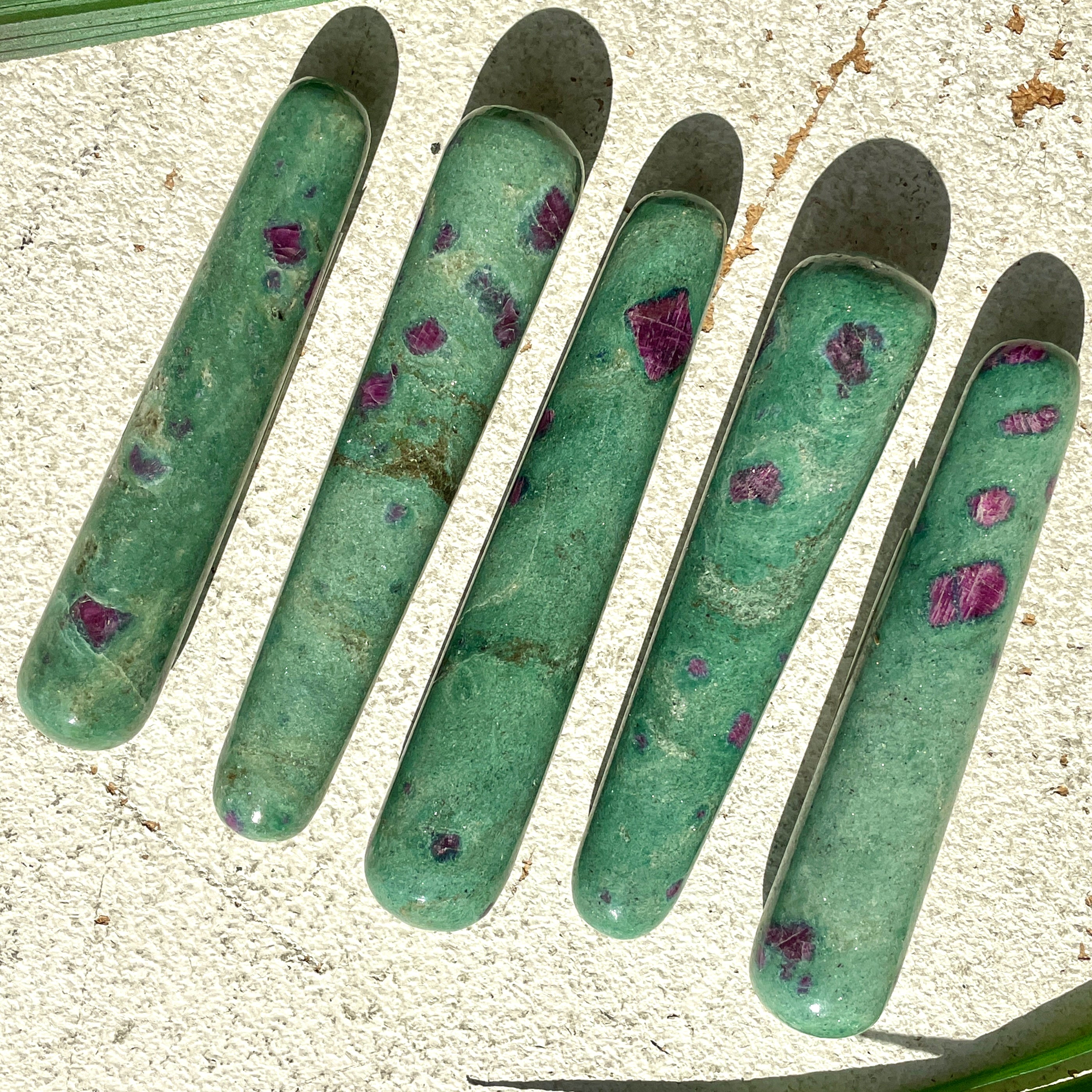 Ruby in Fuchsite Wand 8-10cm