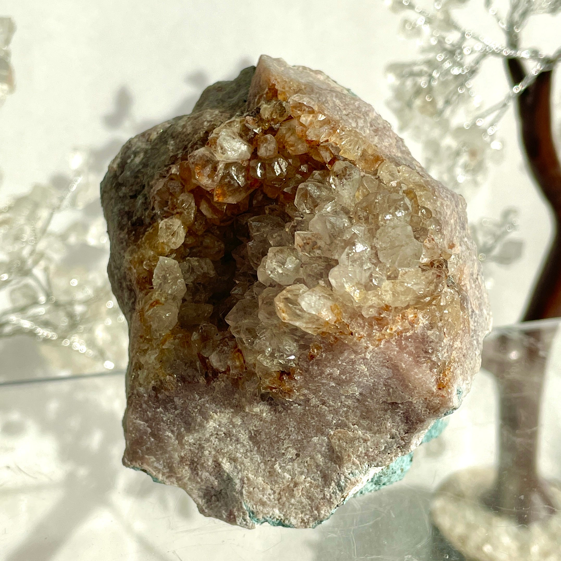 Pink Amethyst Cluster - 31
