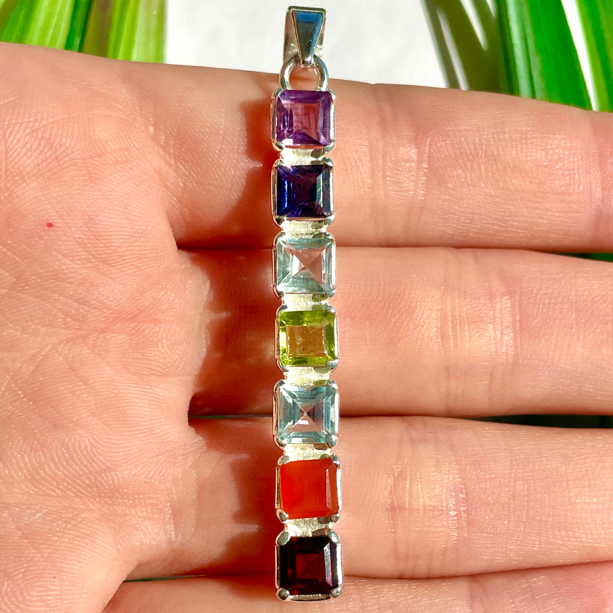 Chakra St. Silver Pendant - SP189
