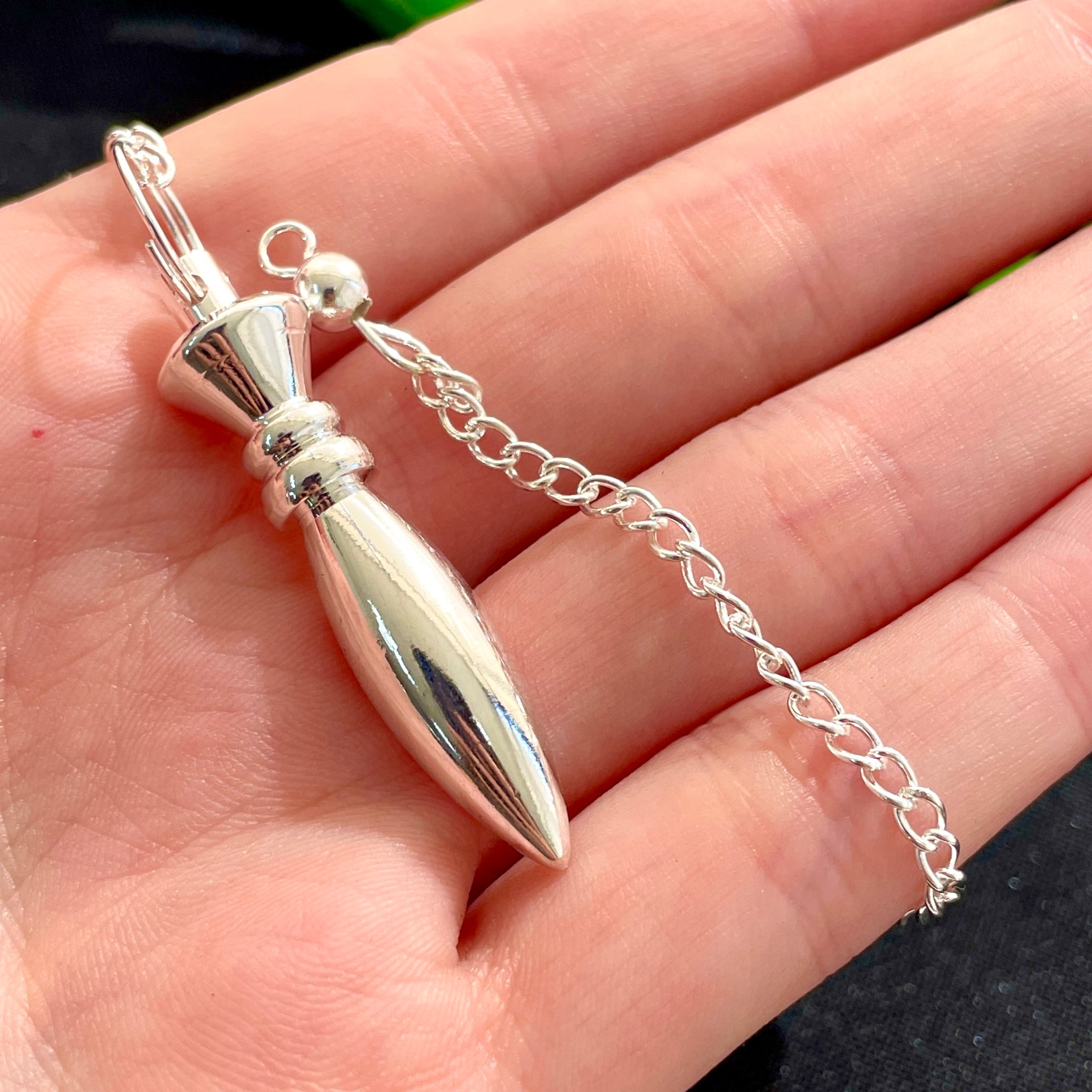 Bullet Pendulum - Silver Metal