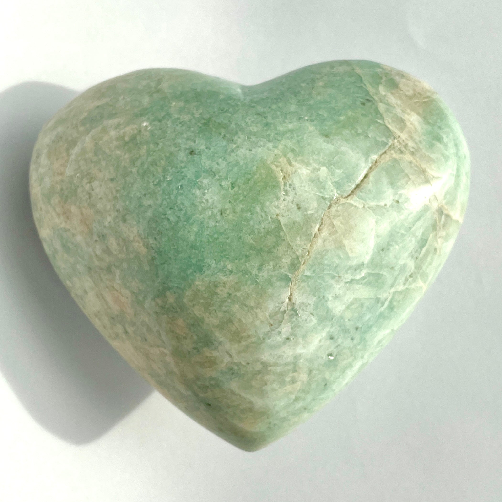 Amazonite Heart 7cm