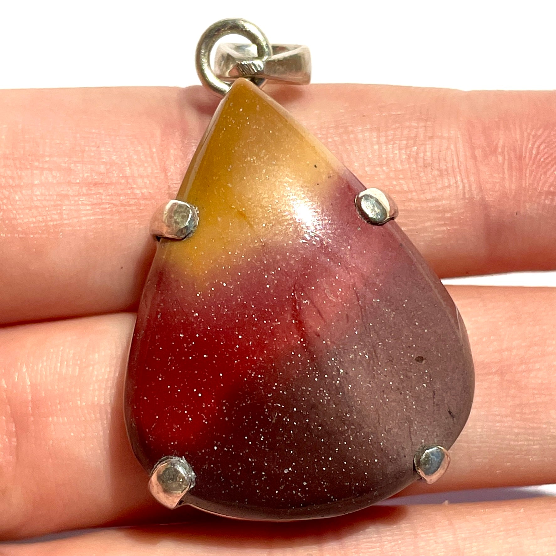 Mookaite St. Silver Pendant - SP125