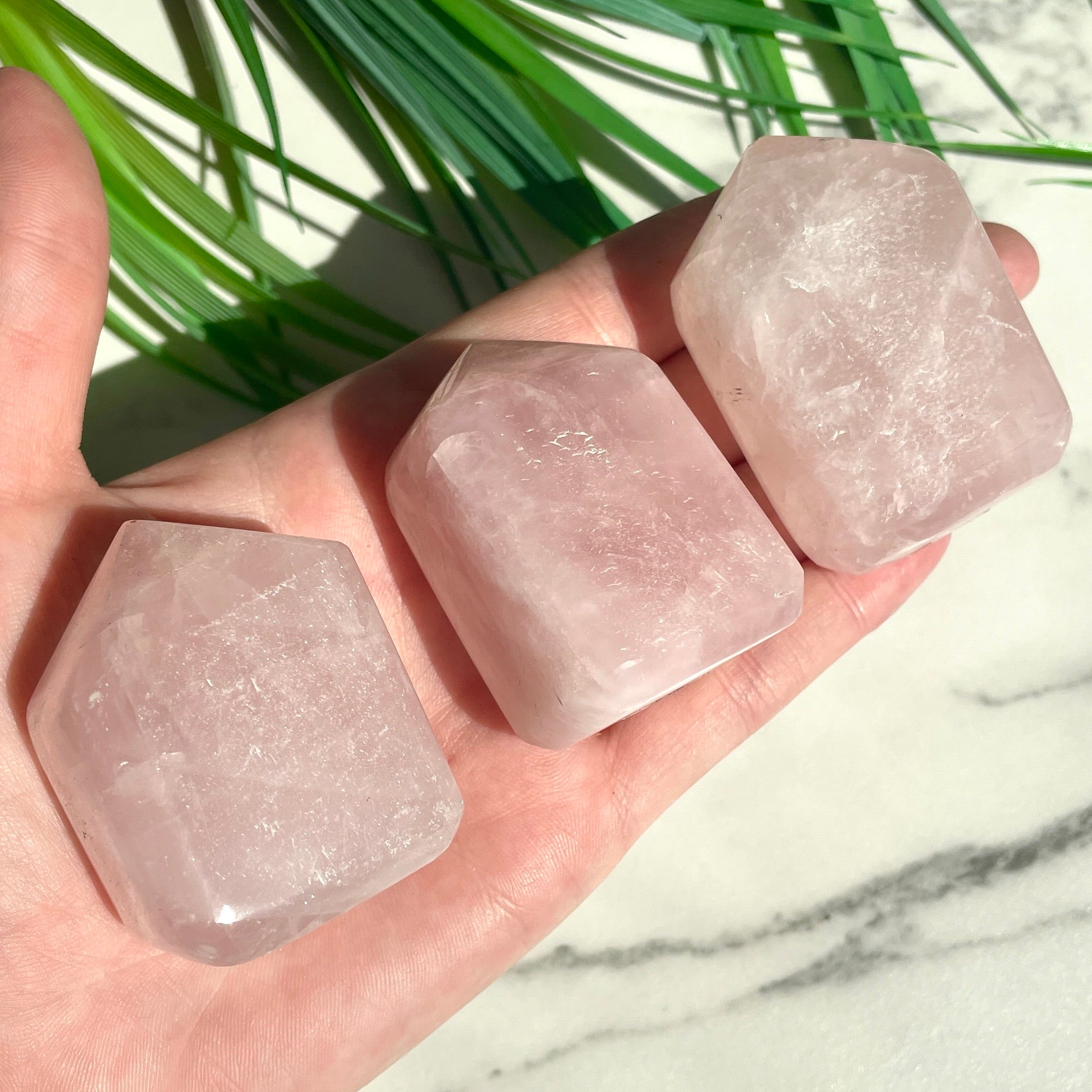 Rose Quartz Freeform SML - 1pc