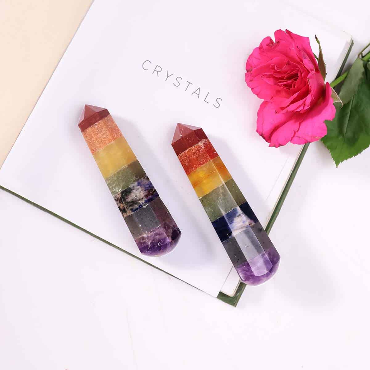 7 Chakra - Massage Wand (10-12cm)