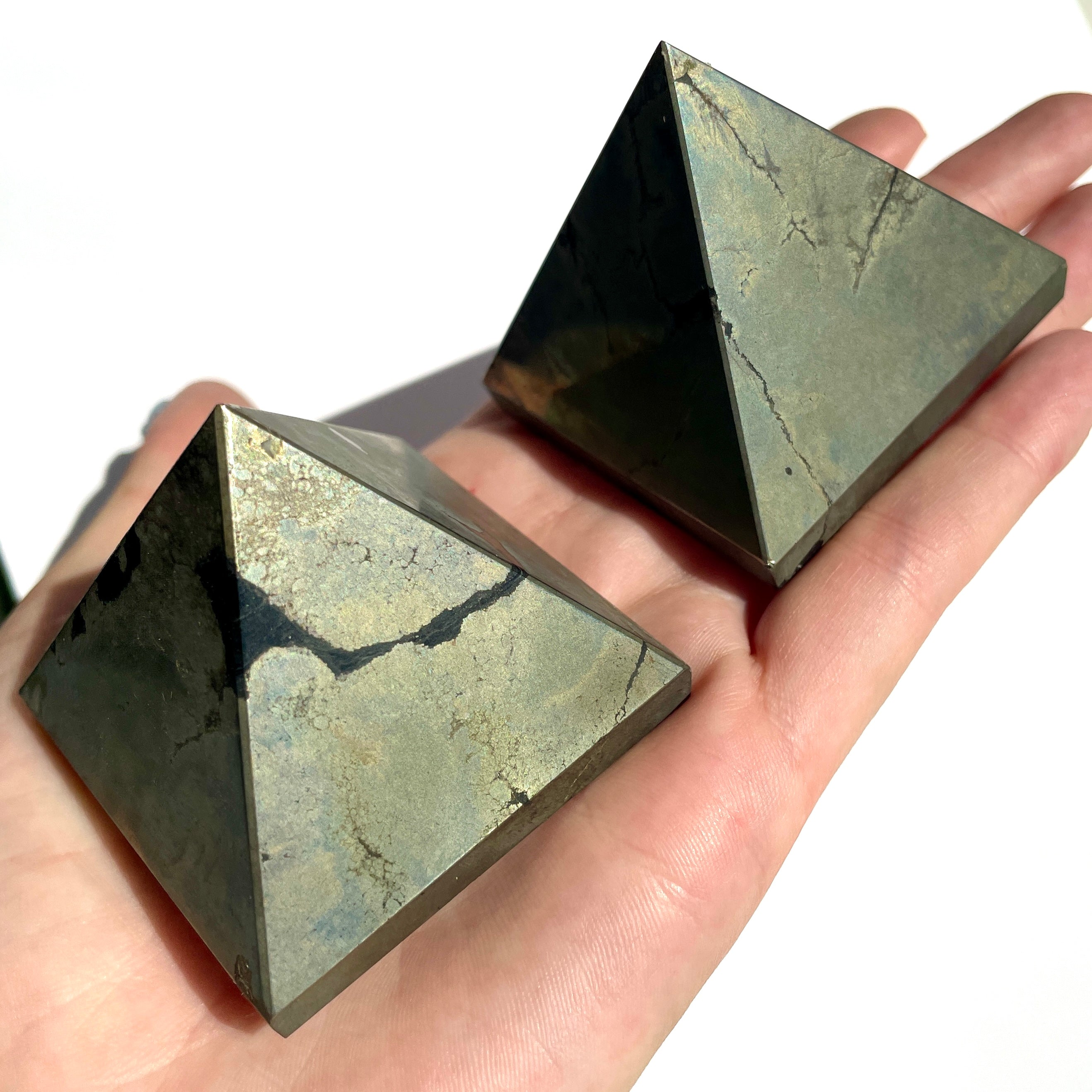 Pyrite Pyramid - 4.5cm