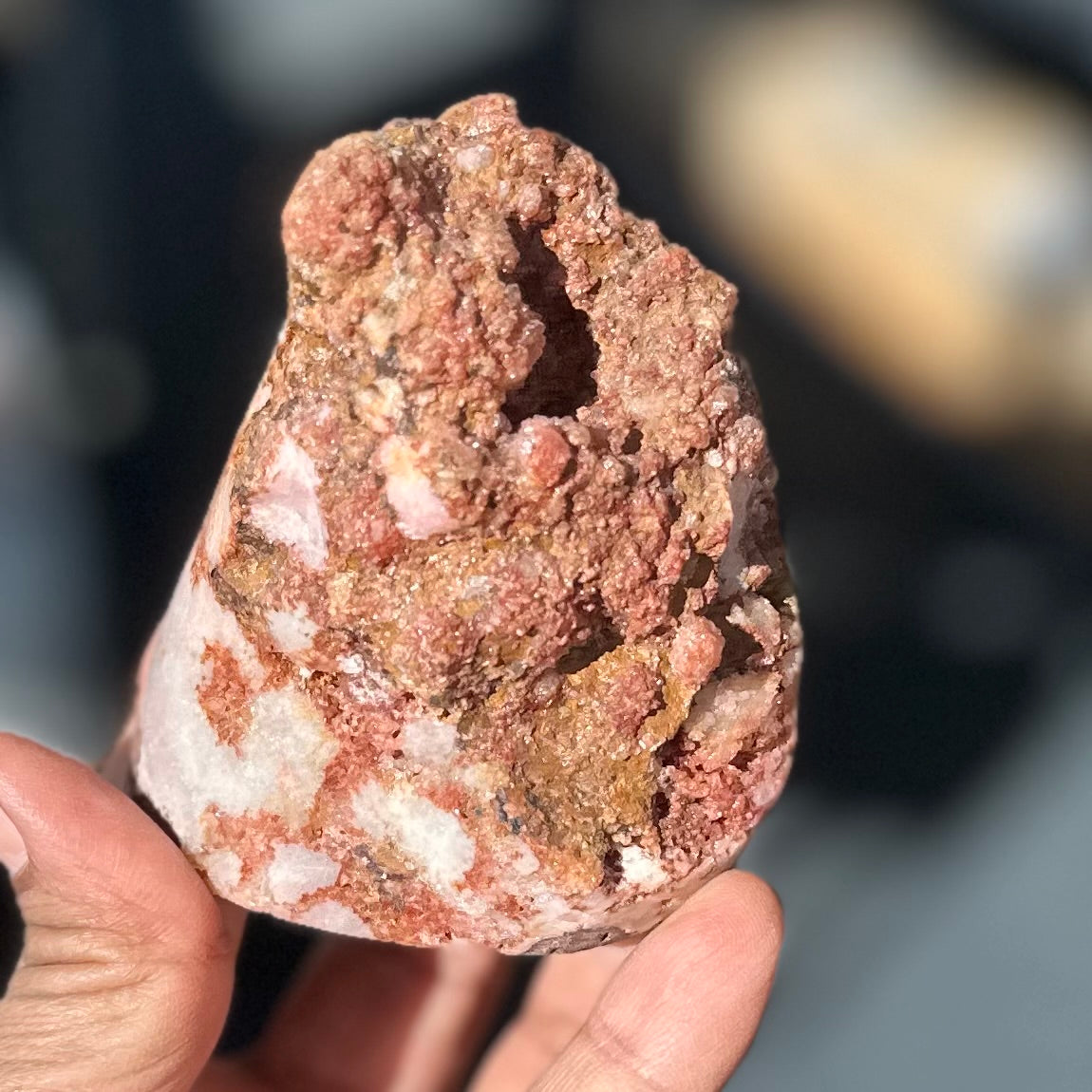 Pink Amethyst Cluster - N27