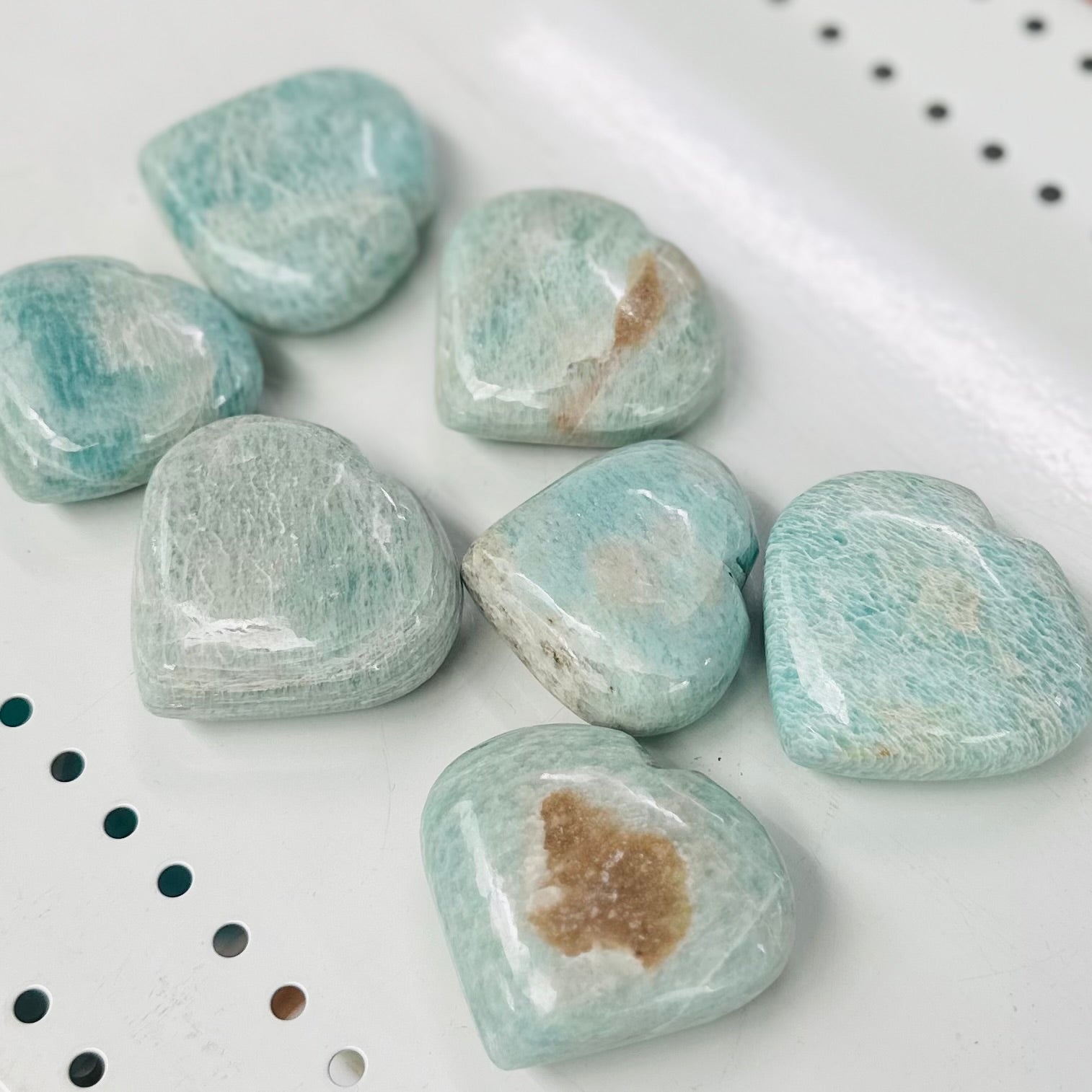 Amazonite Heart 5-6cm
