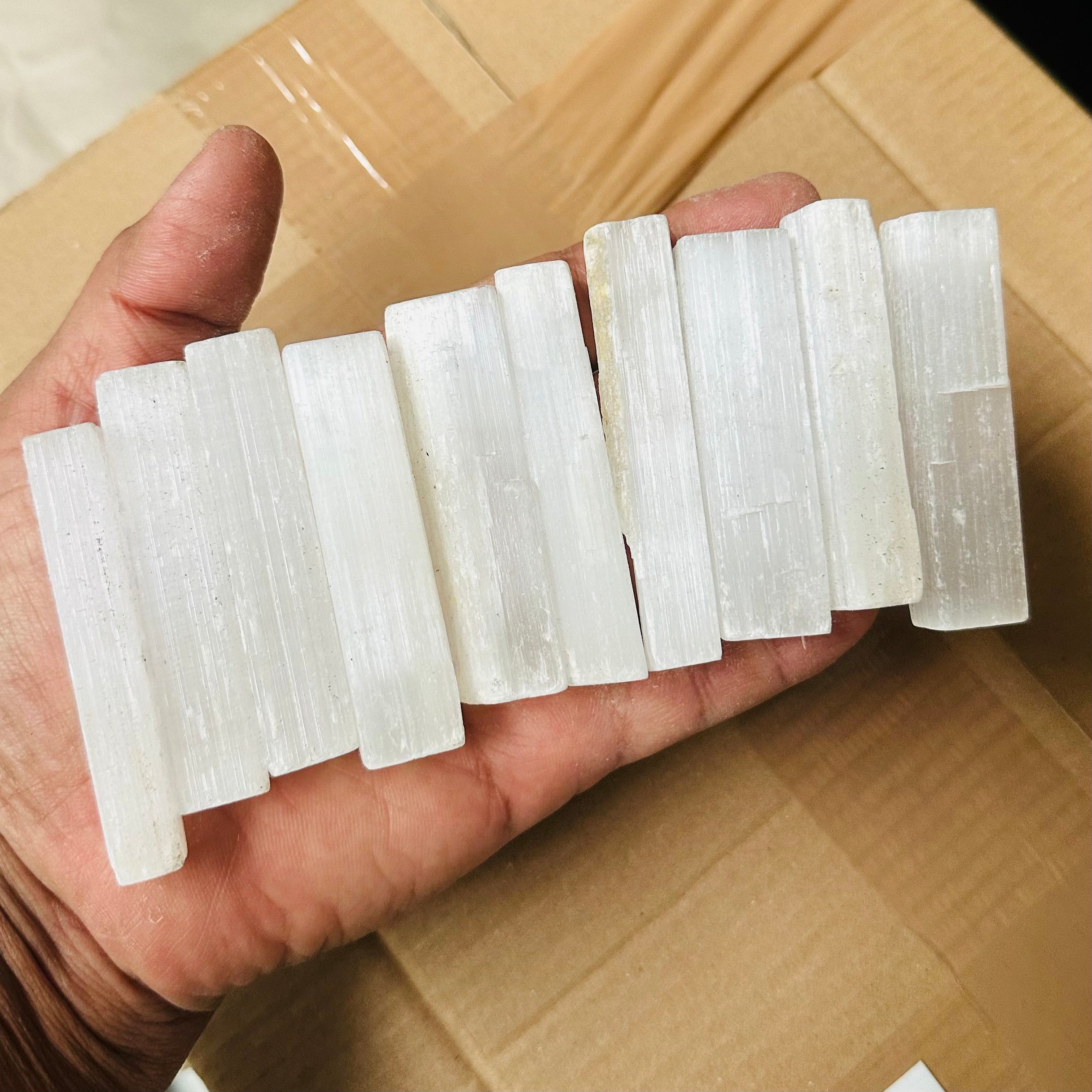 Selenite Rough-5cm ~ 10 pc
