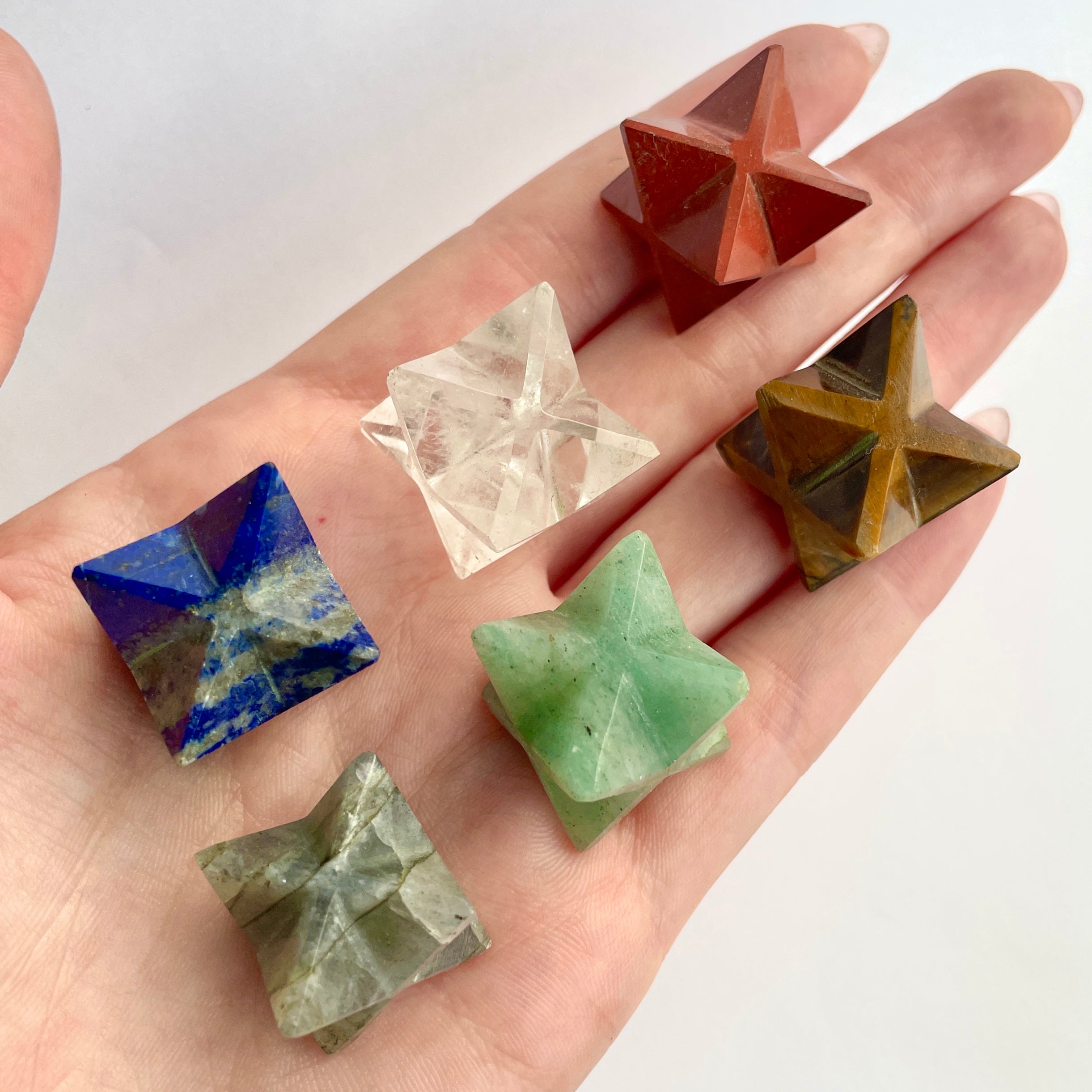 Green Aventurine - Merkaba - 15-20mm