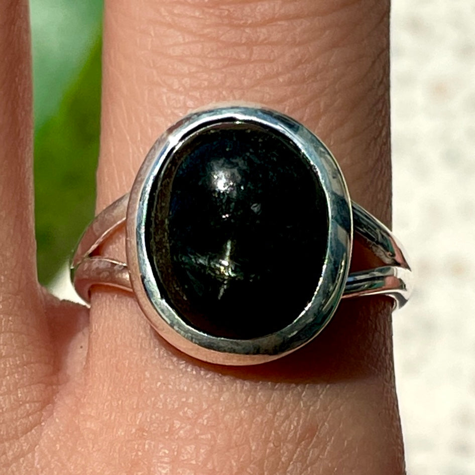 Black Onyx St.Silver Ring - ON7 Size 9