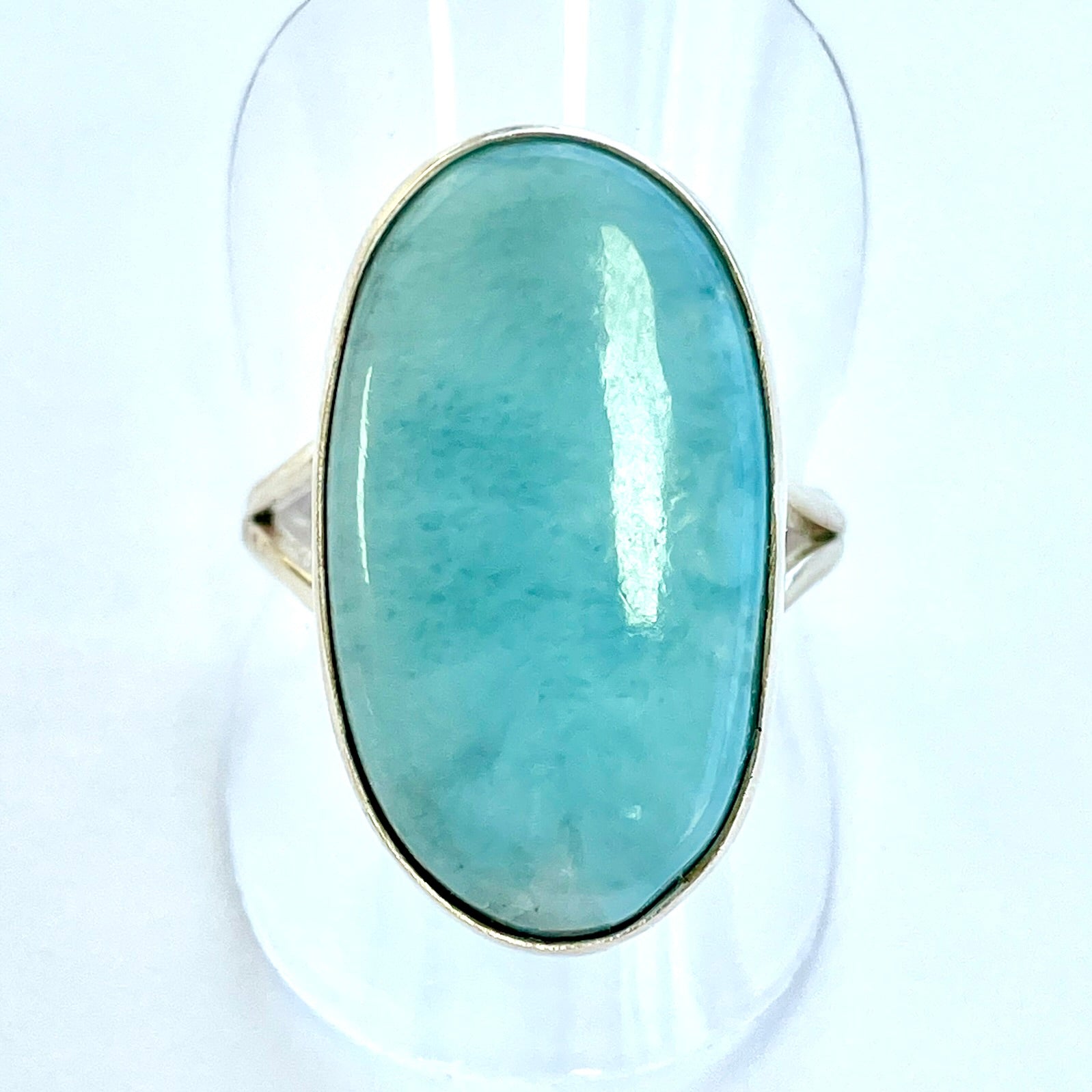 Larimar Sterling Silver Ring - LA4