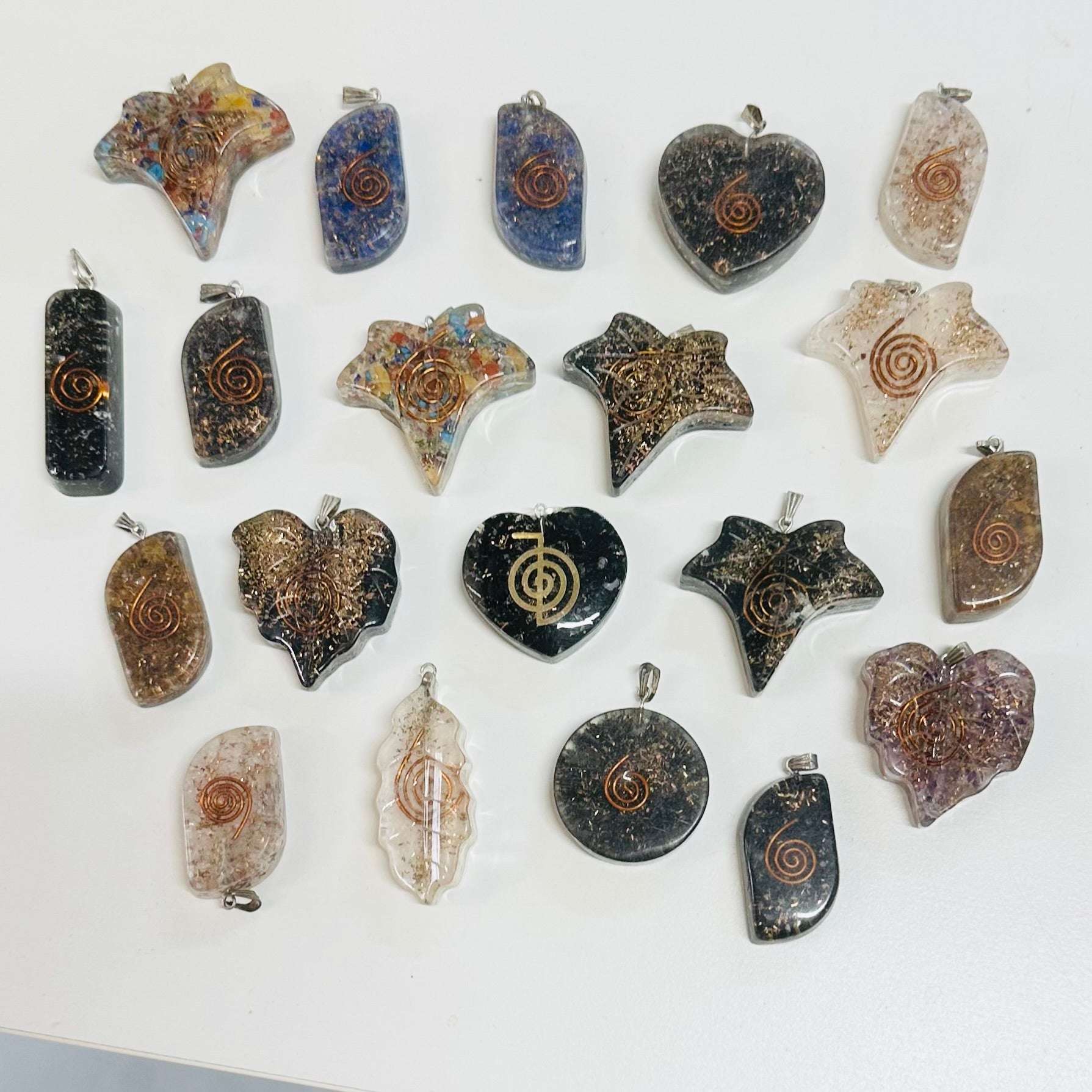 Orgonite Mix Pendants-20pc