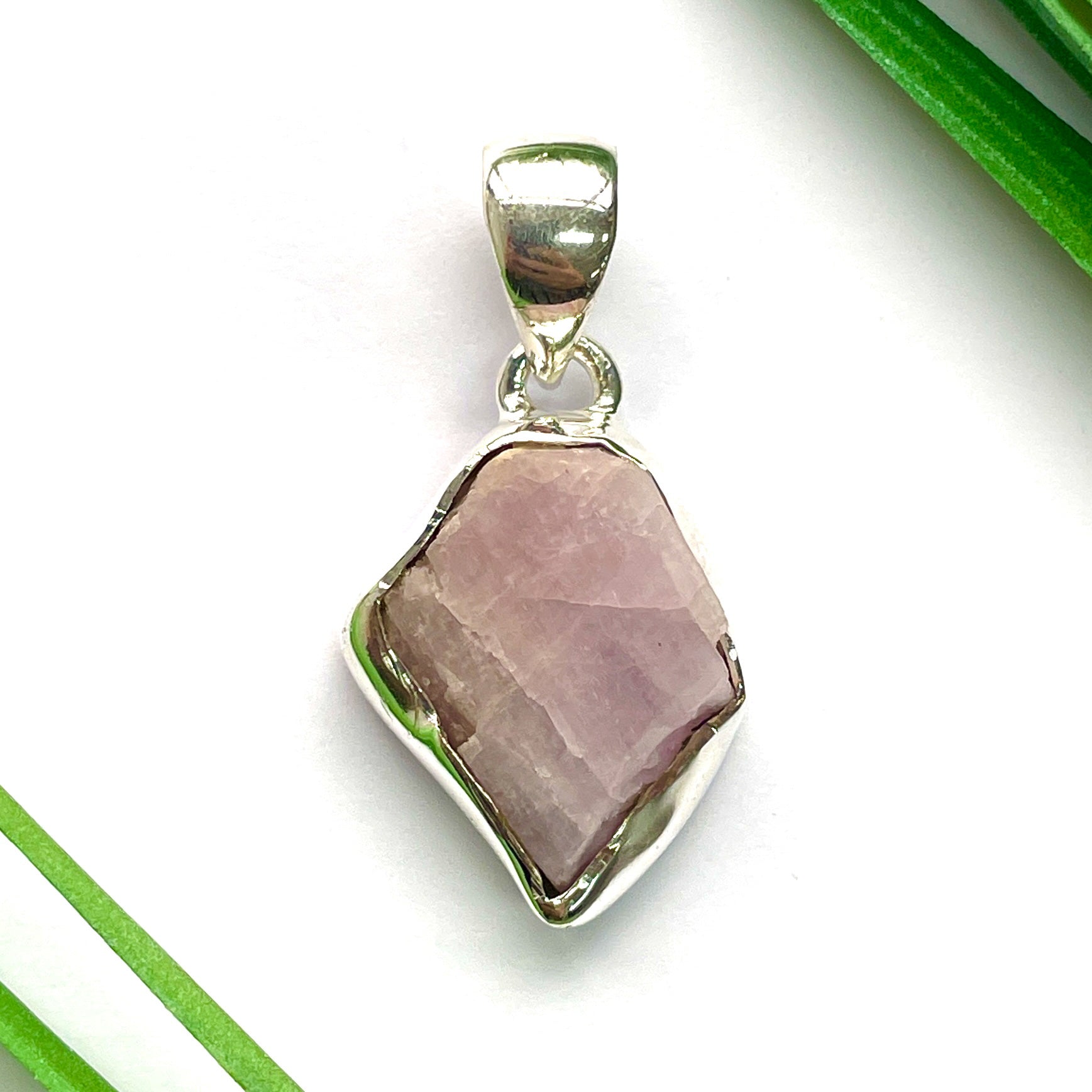 Kunzite St.Silver Pendant - SP159