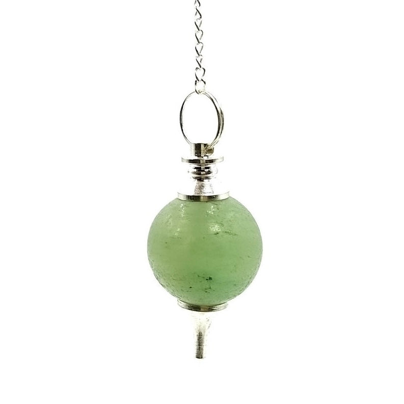 Green Aventurine Ball Pendulum