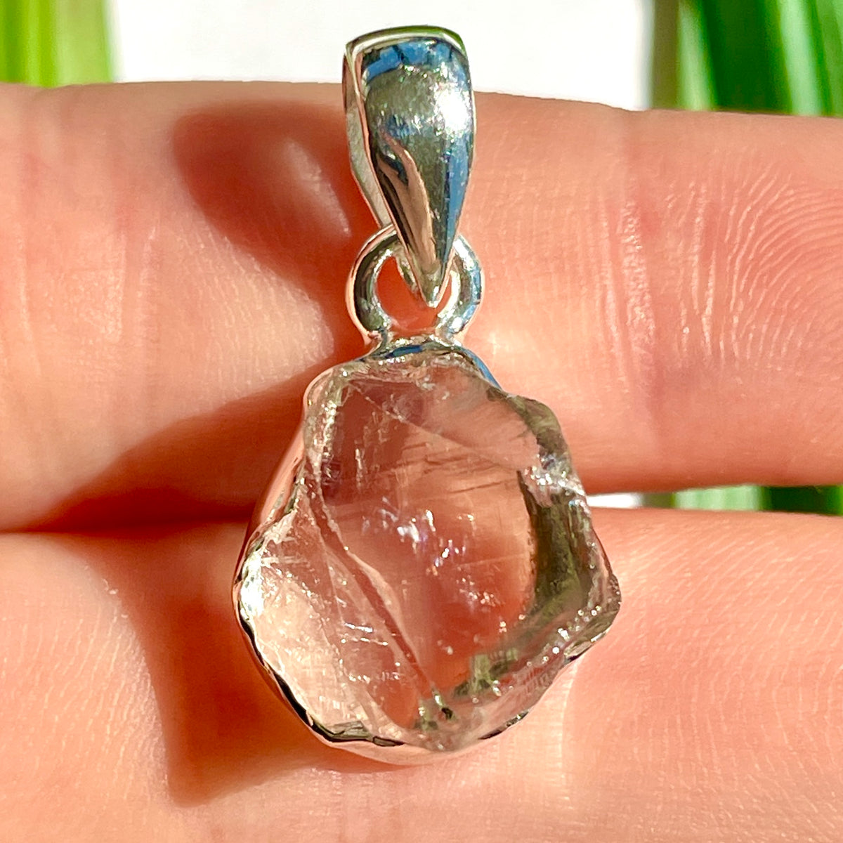 Herkimer Diamond St.Silver Pendant - SP188