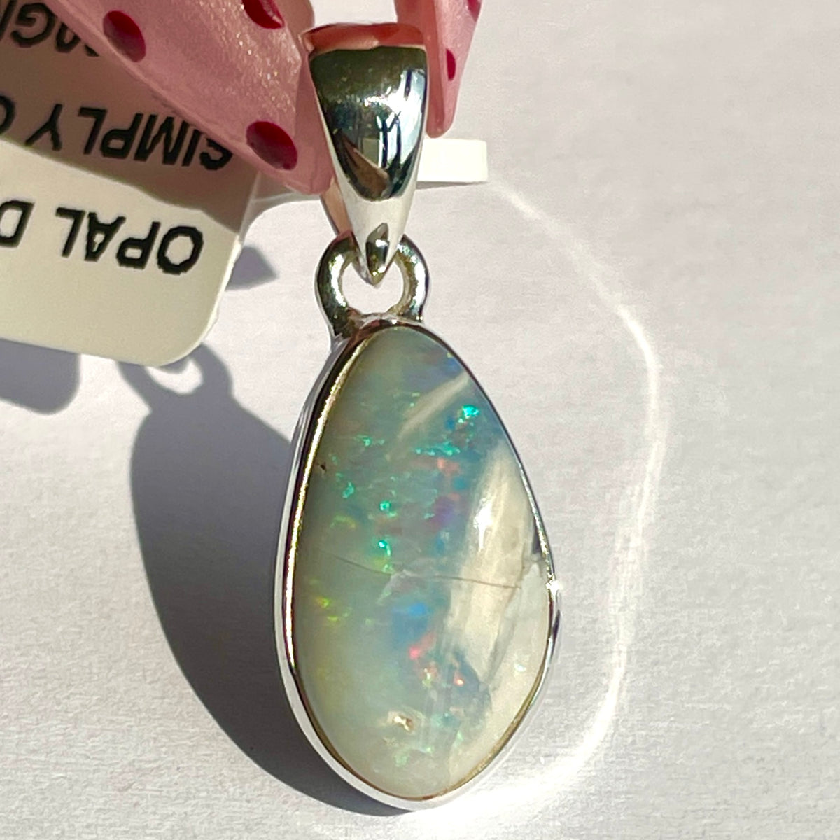 Opal (AUS Natural) St.Silver925 Pendant - OP7