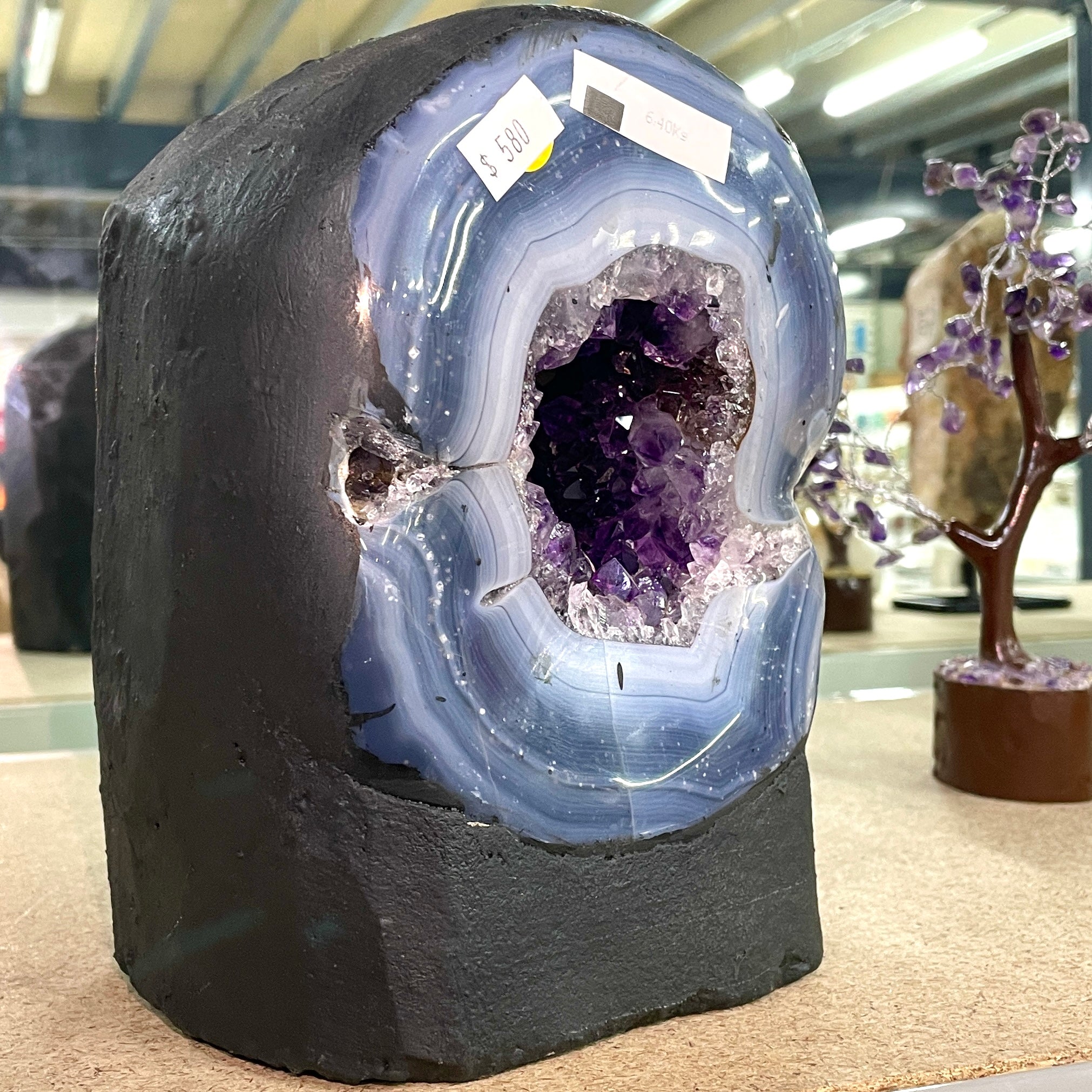 Amethyst & Agate Geode Cave - 90