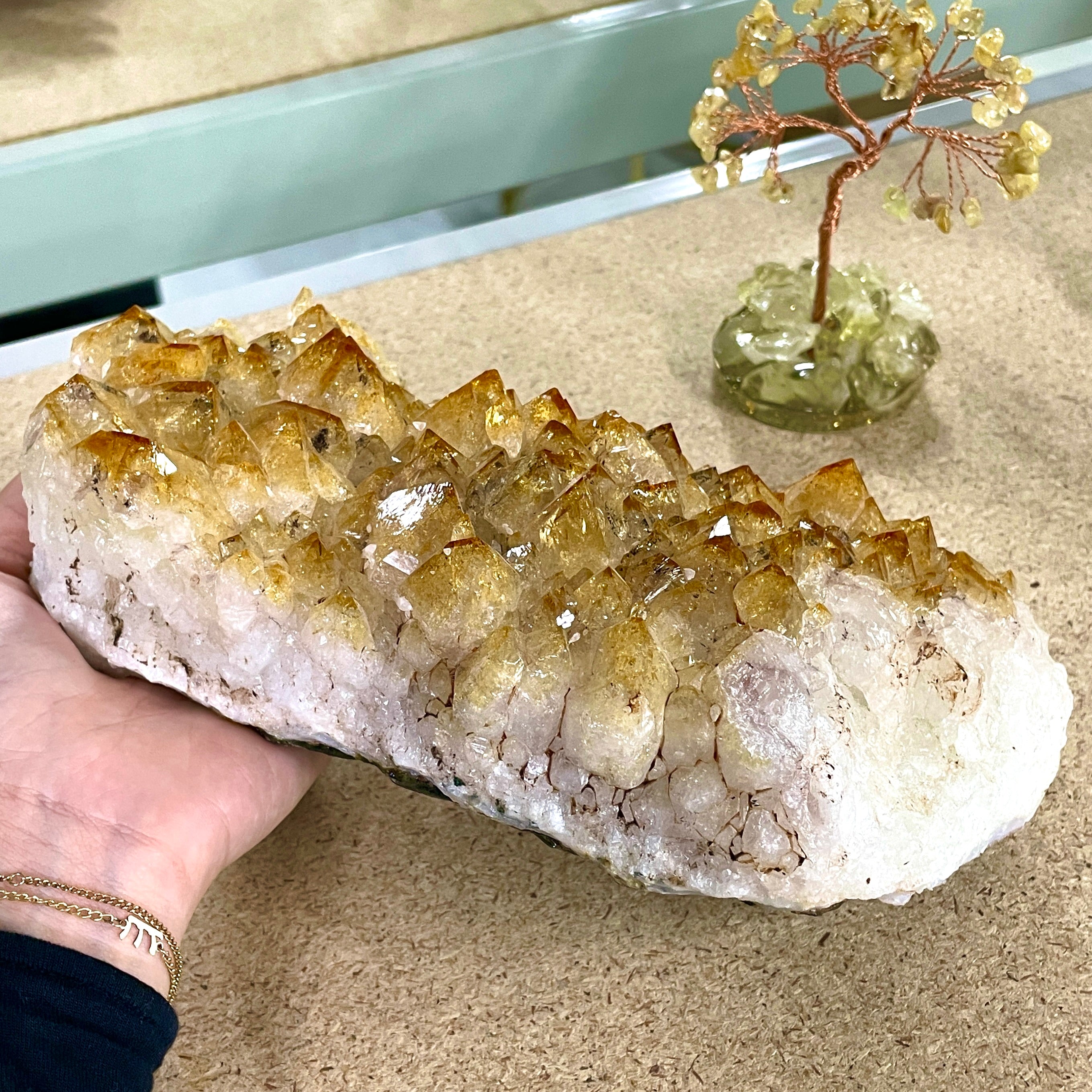 Citrine Cluster - 16