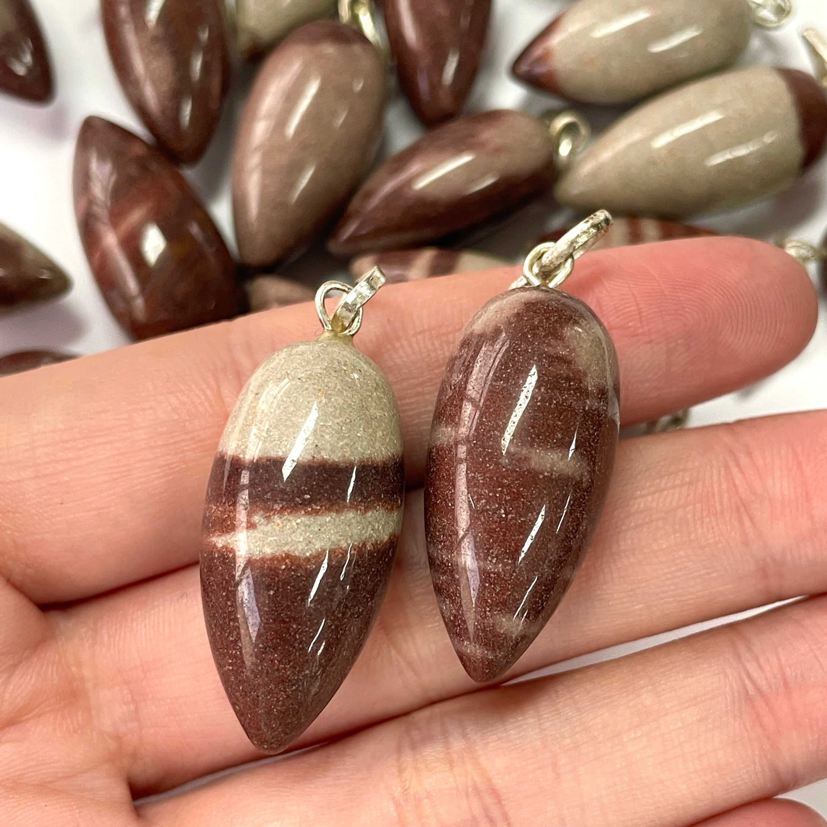 Shiva Lingam Polished Pendant