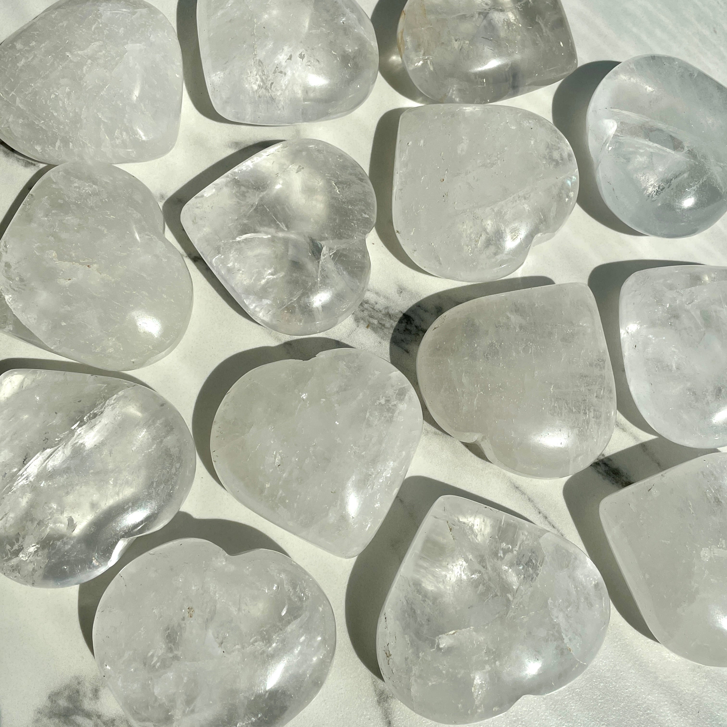 Clear Quartz Heart 5-6cm (IN)